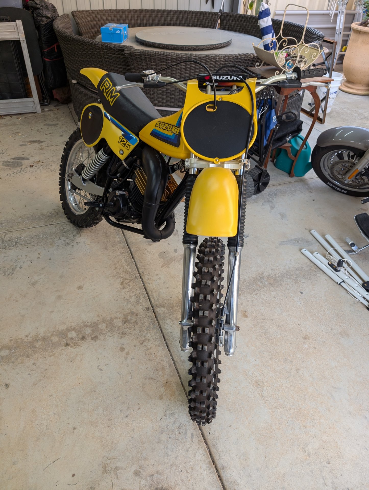 1980 SUZUKI RM125 MOTOCROSS