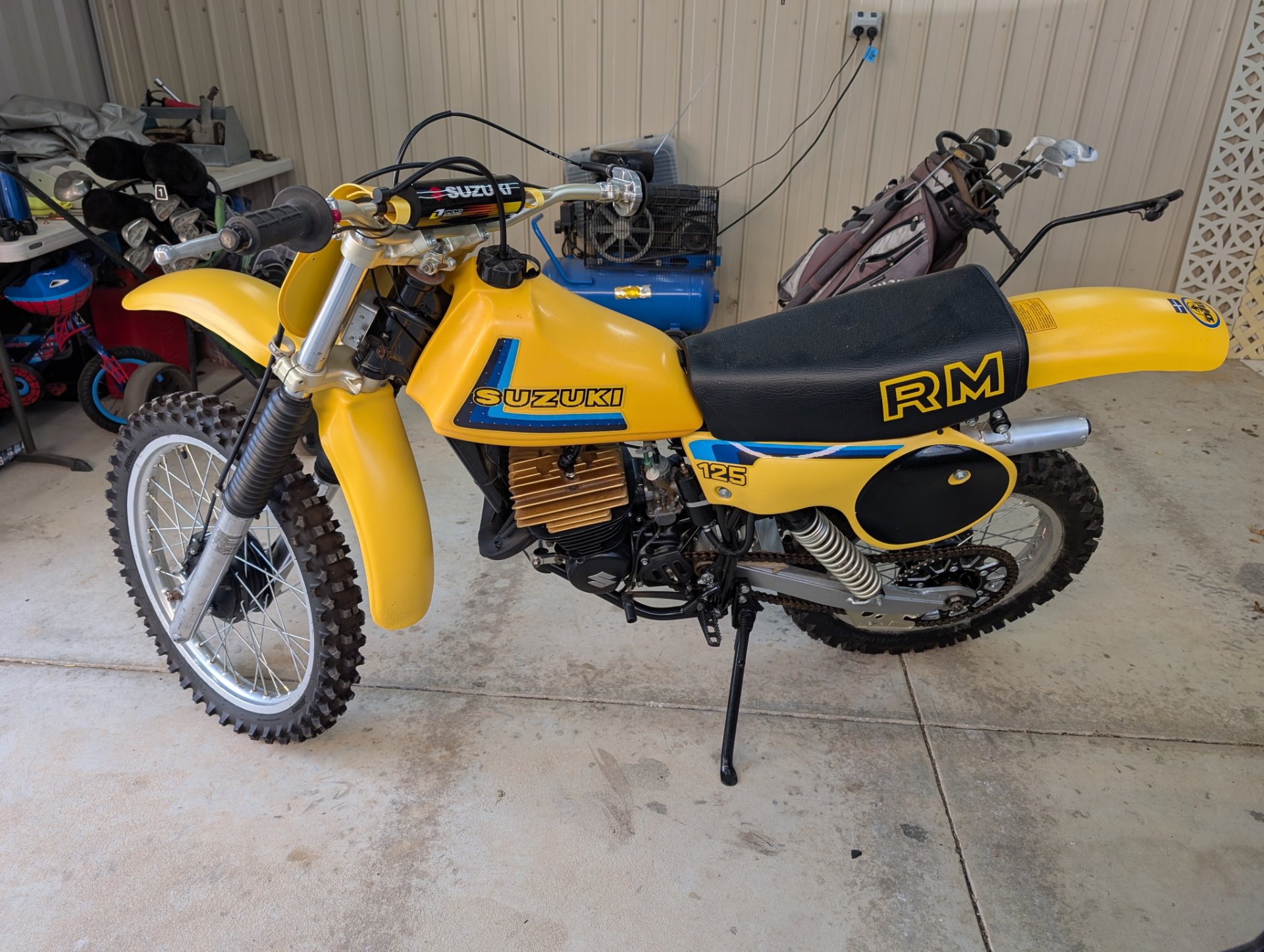 1980 SUZUKI RM125 MOTOCROSS