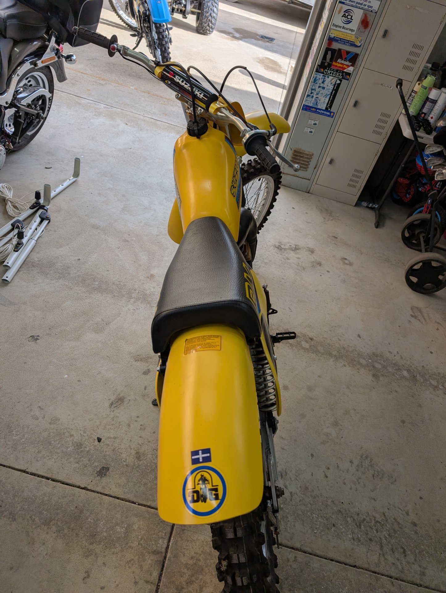 1980 SUZUKI RM125 MOTOCROSS