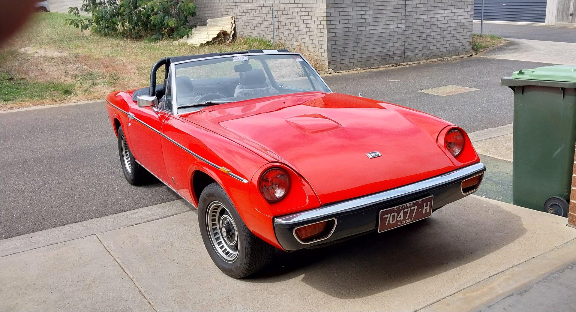 1973 JENSEN JENSEN HEALEY 4 SP MANUAL 2D ROADSTER