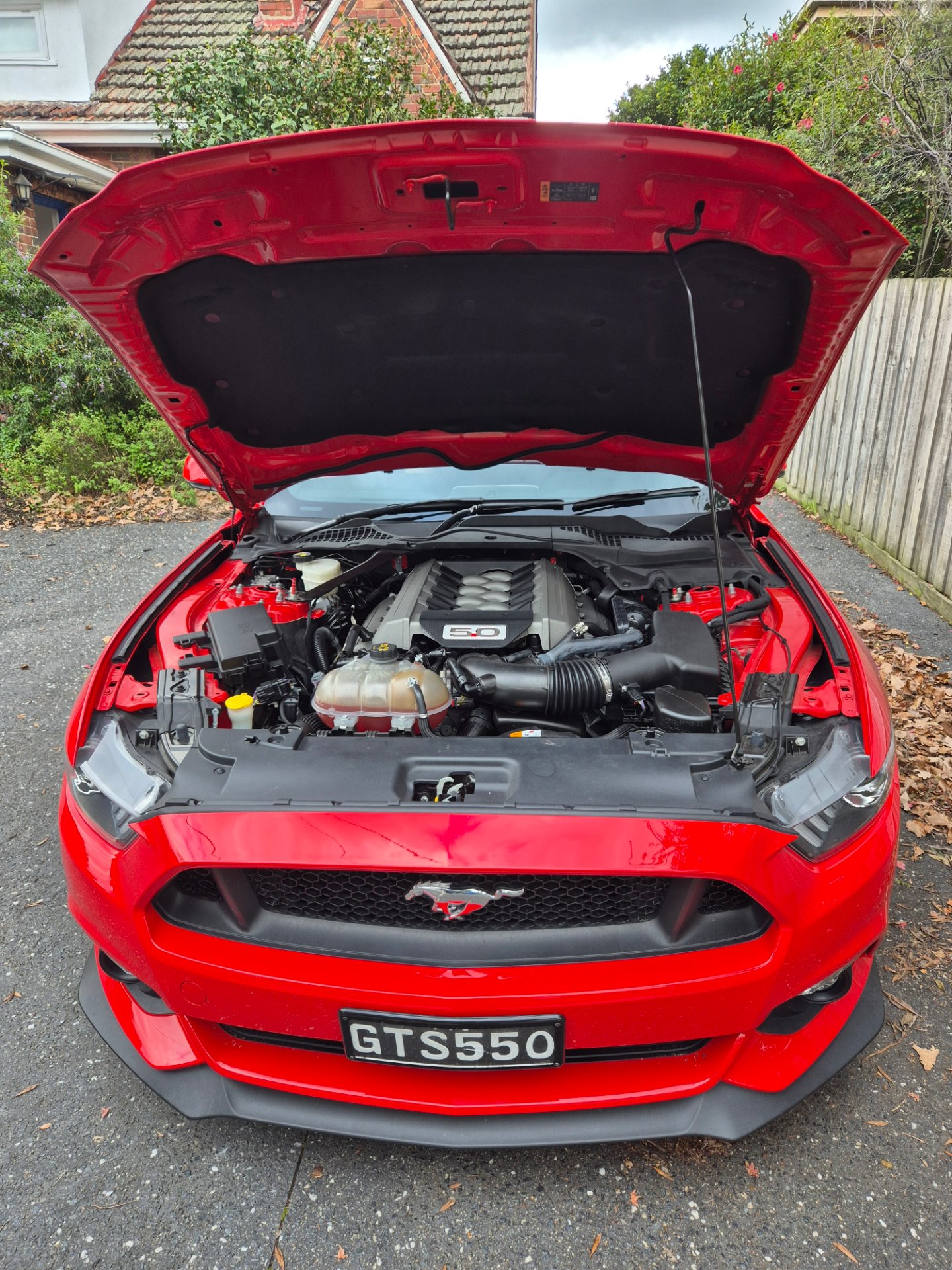 2016 FORD MUSTANG FM FASTBACK GT 5.0 V8 6 SP MANUAL 2D COUPE