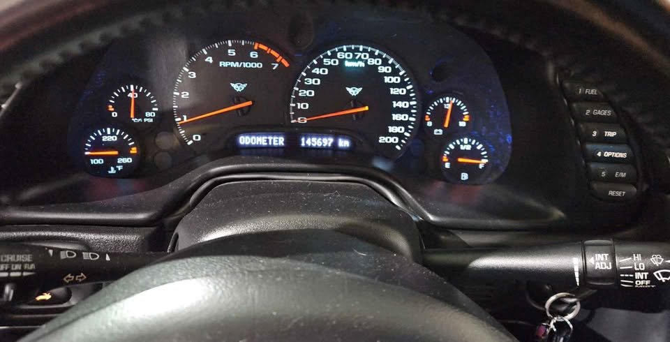 1998 CHEVROLET CORVETTE C5 COUPE