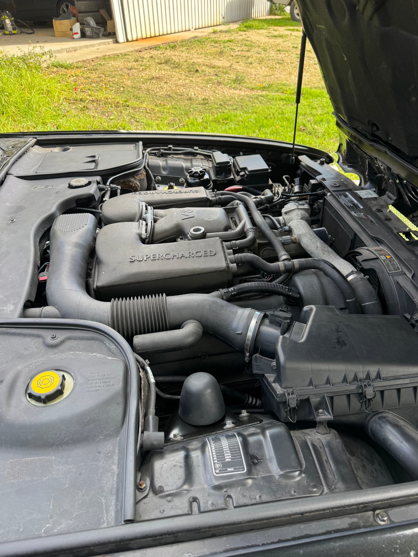 2001 JAGUAR XJR 4.0 SUPERCHARGED 5 SP AUTOMATIC 4D SEDAN