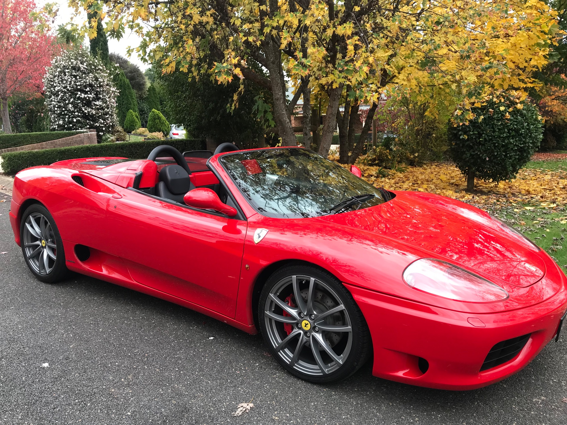 2005 FERRARI 360 SPIDER F1 AUTOMATIC 2D CONVERTIBLE