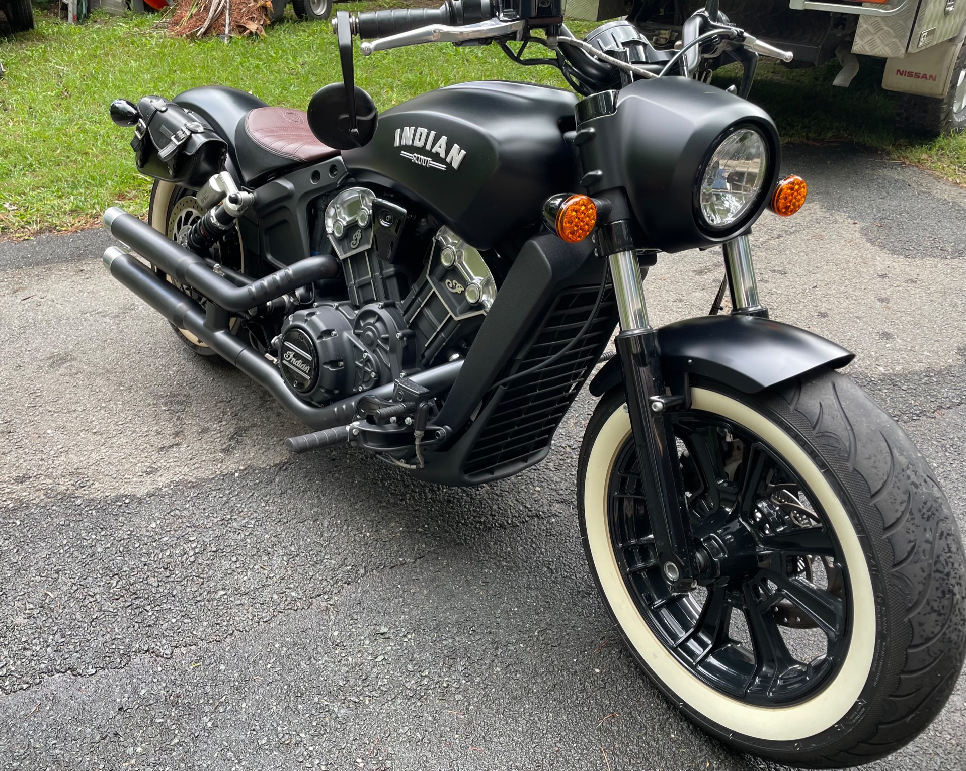 2018 INDIAN SCOUT BOBBER THUNDER BLK SMOKE CRUISER