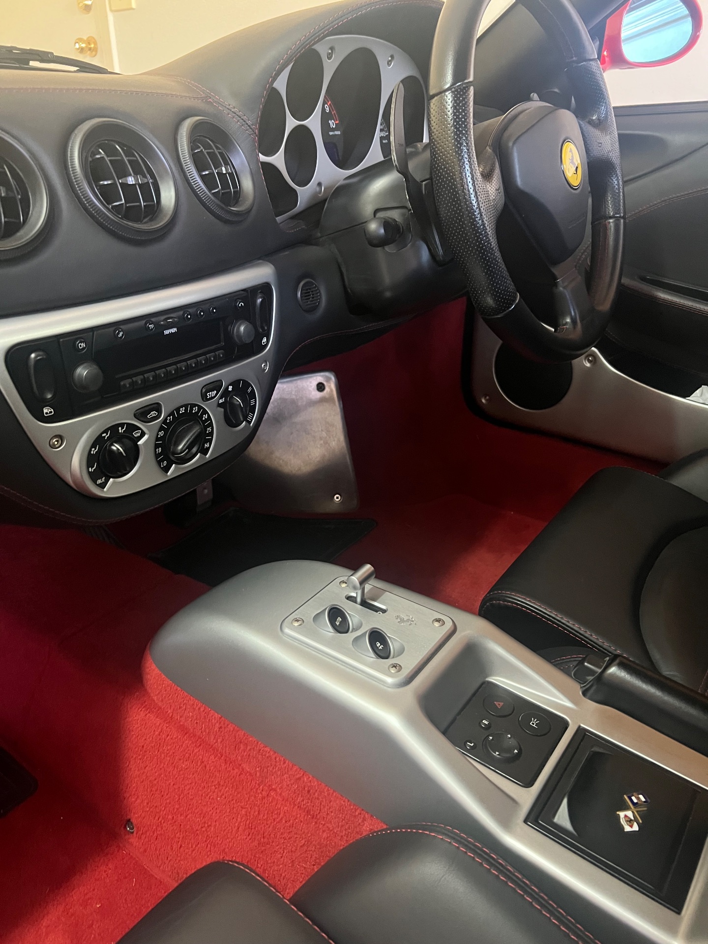 2005 FERRARI 360 SPIDER F1 AUTOMATIC 2D CONVERTIBLE