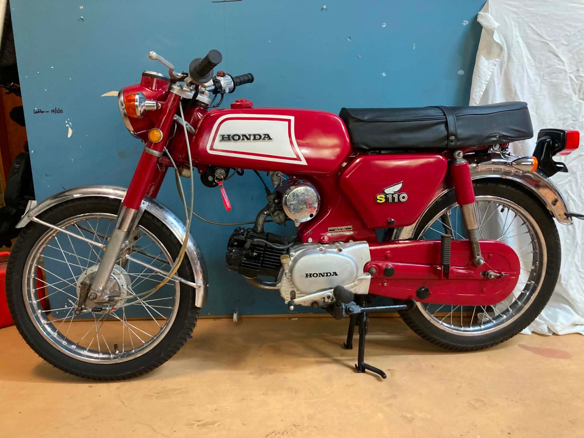 1973 HONDA S110 BENLY ROAD