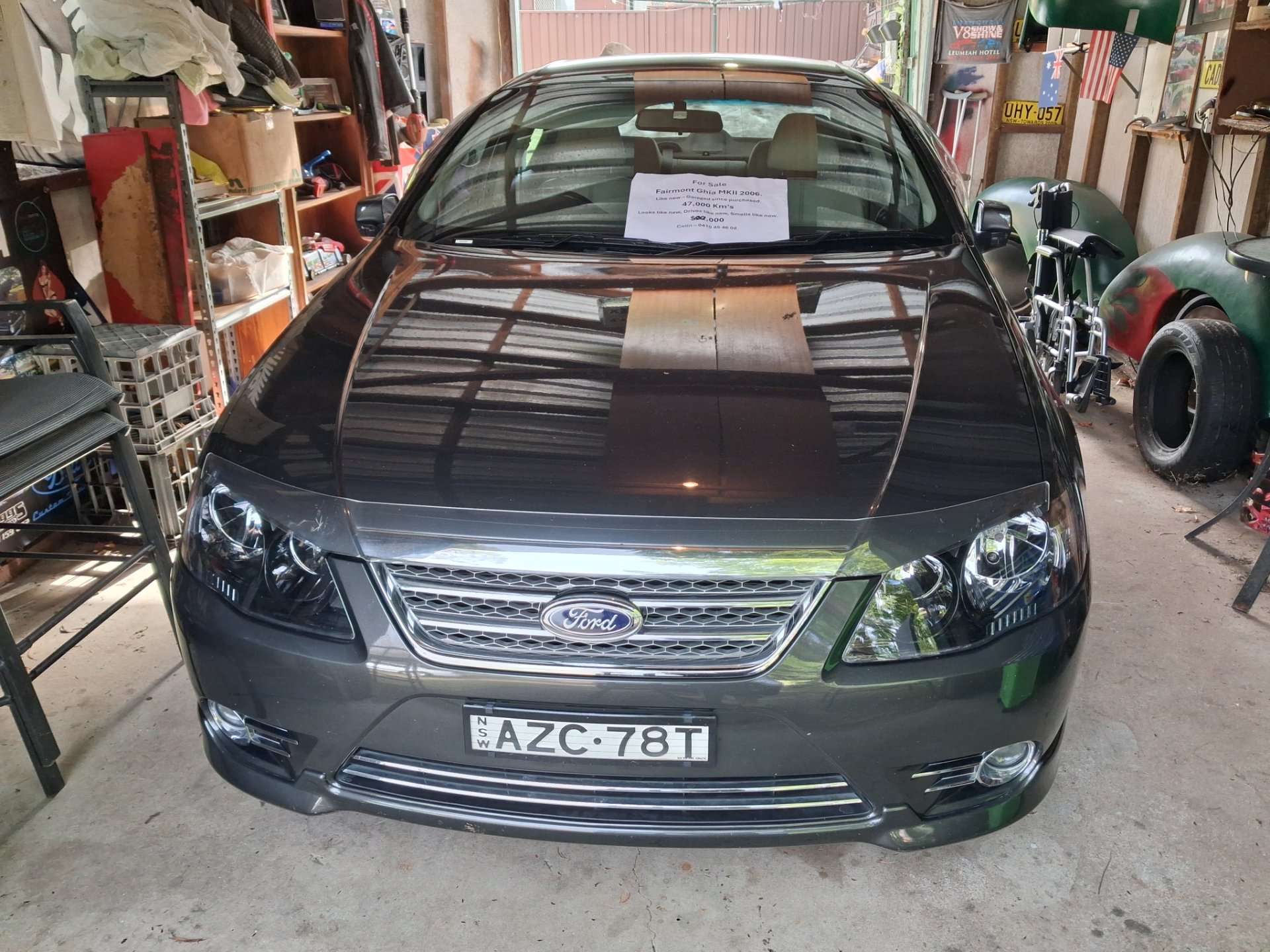 2006 FORD FAIRMONT BF MKII GHIA 6 SP AUTO SEQ SPORTSHIFT 4D SEDAN