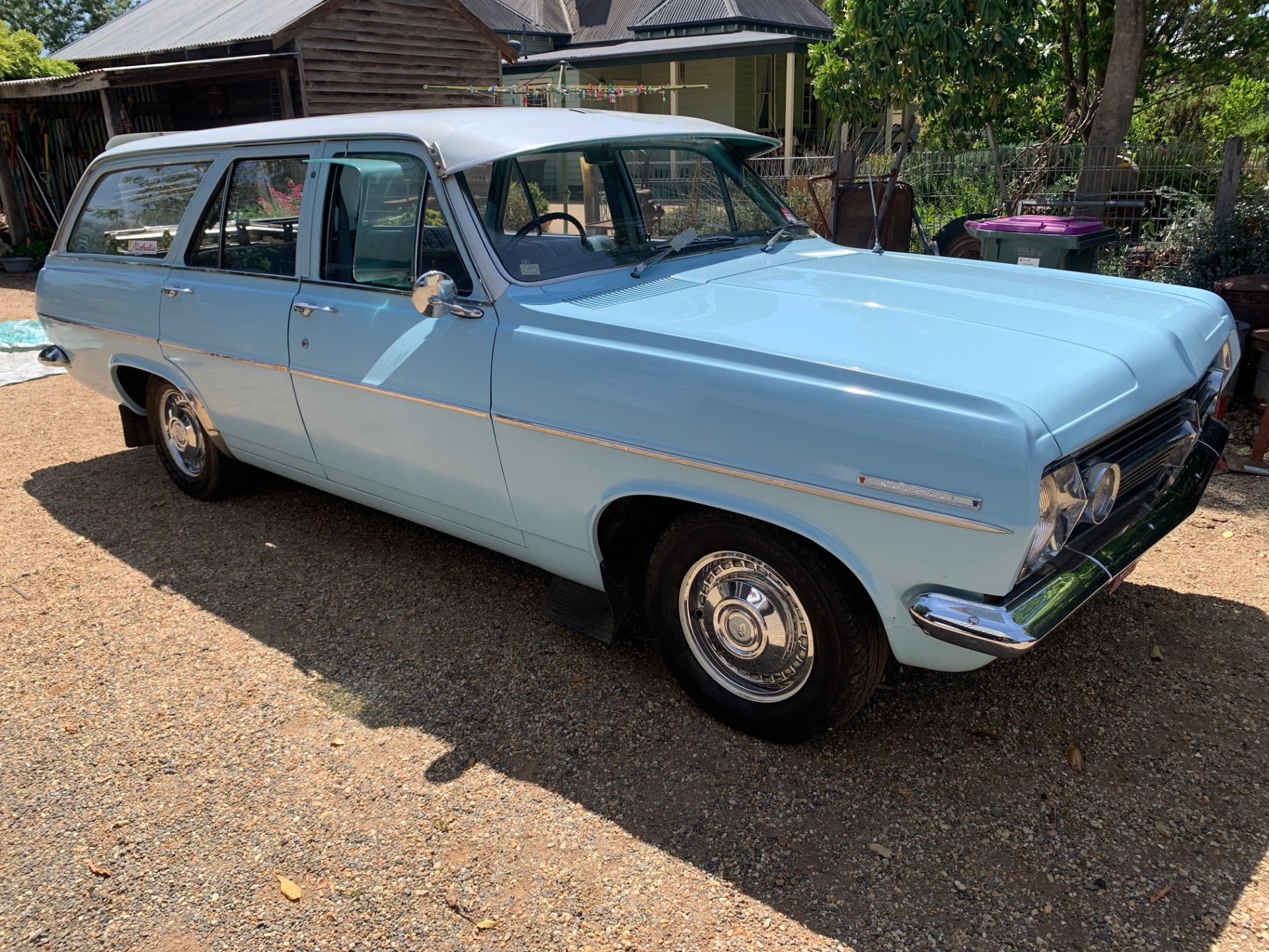 1966 HOLDEN STANDARD HR MANUAL 4D WAGON 