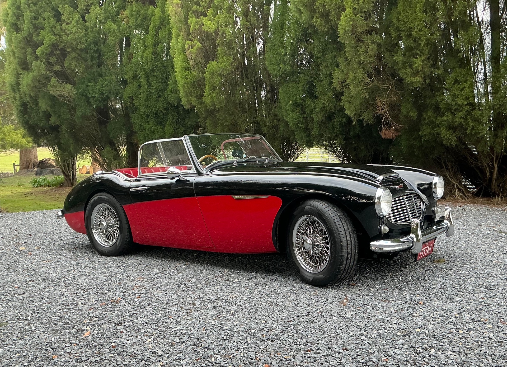 1957 AUSTIN HEALEY 4 SP MANUAL ROADSTER