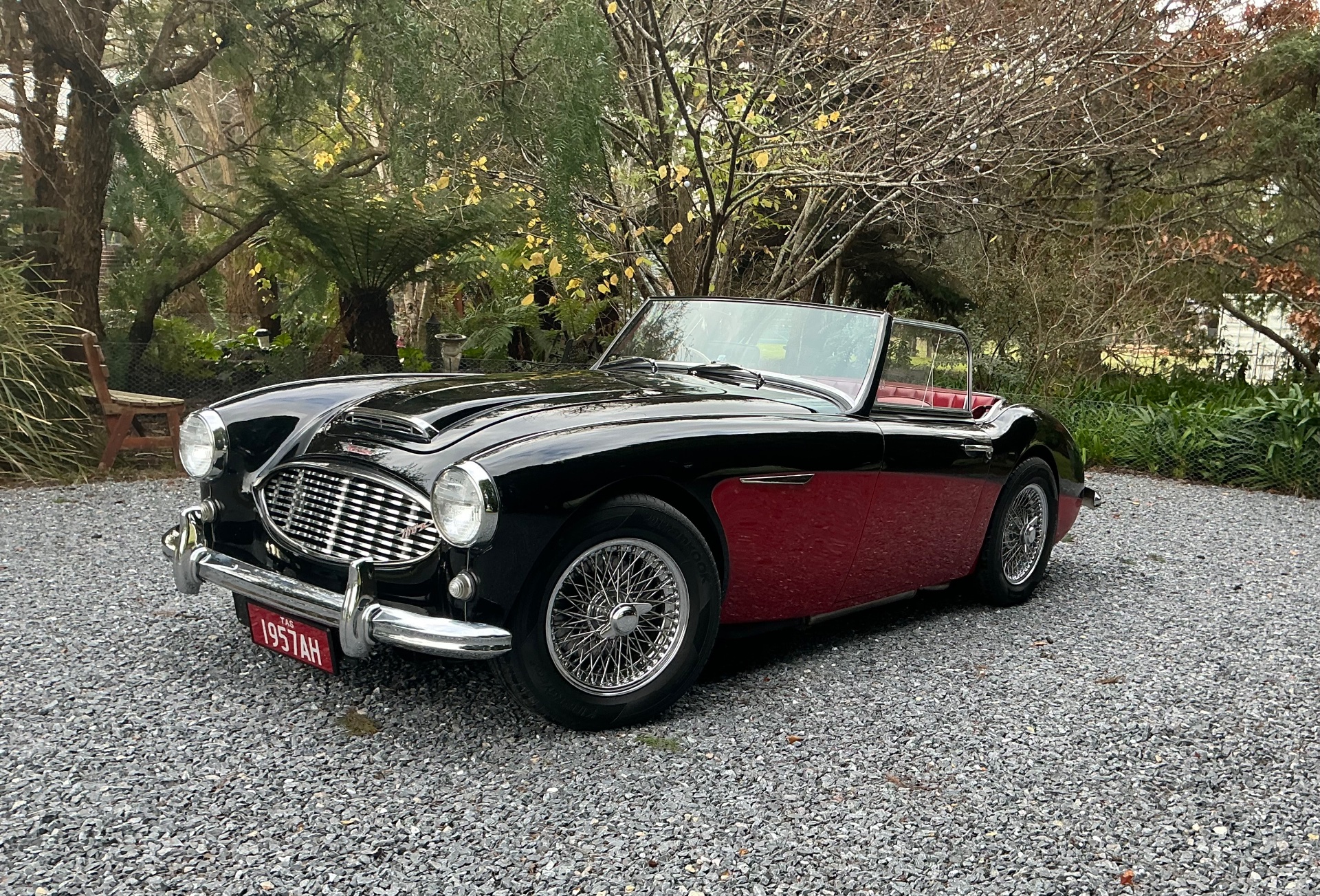 1957 AUSTIN HEALEY 4 SP MANUAL ROADSTER