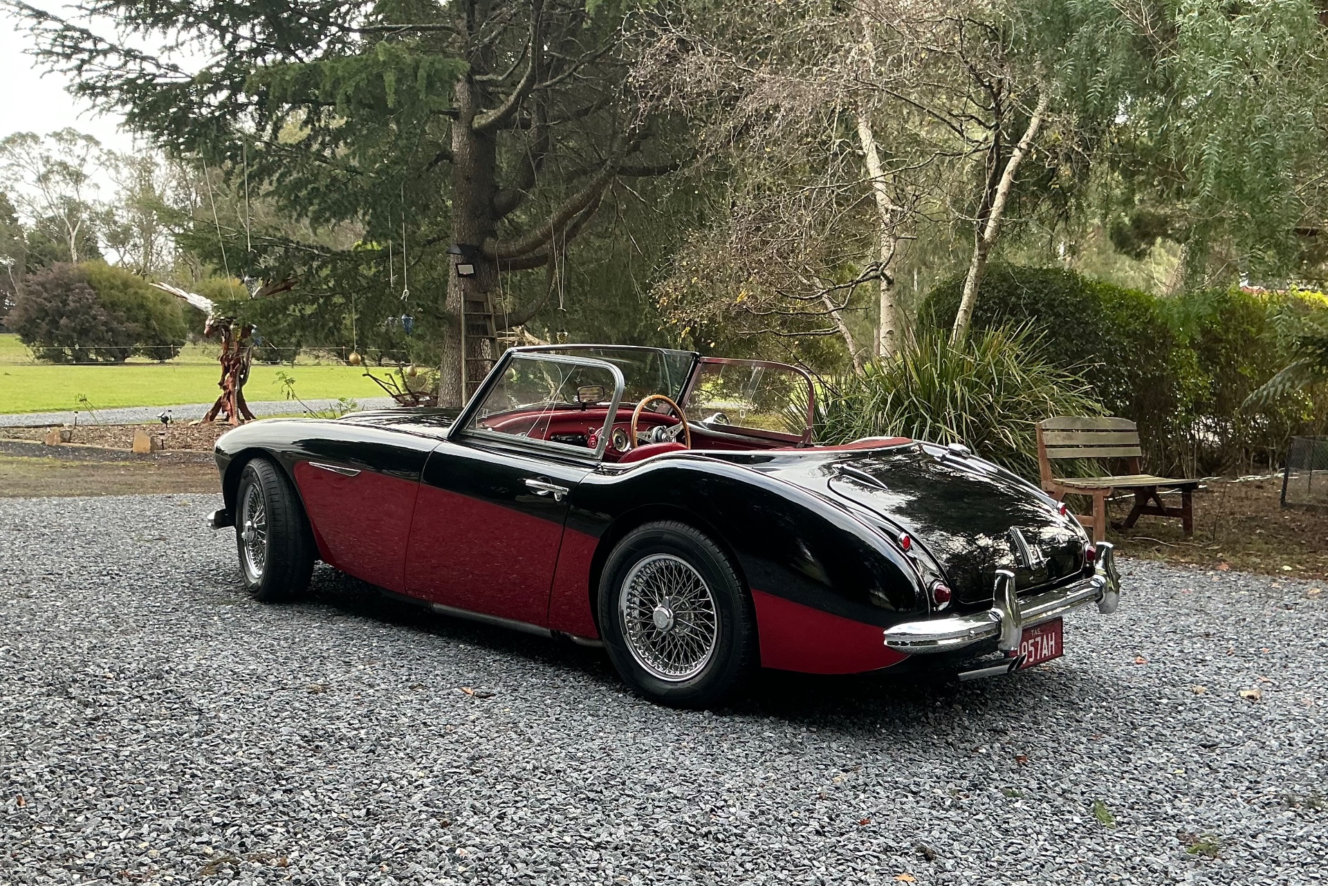 1957 AUSTIN HEALEY 4 SP MANUAL ROADSTER
