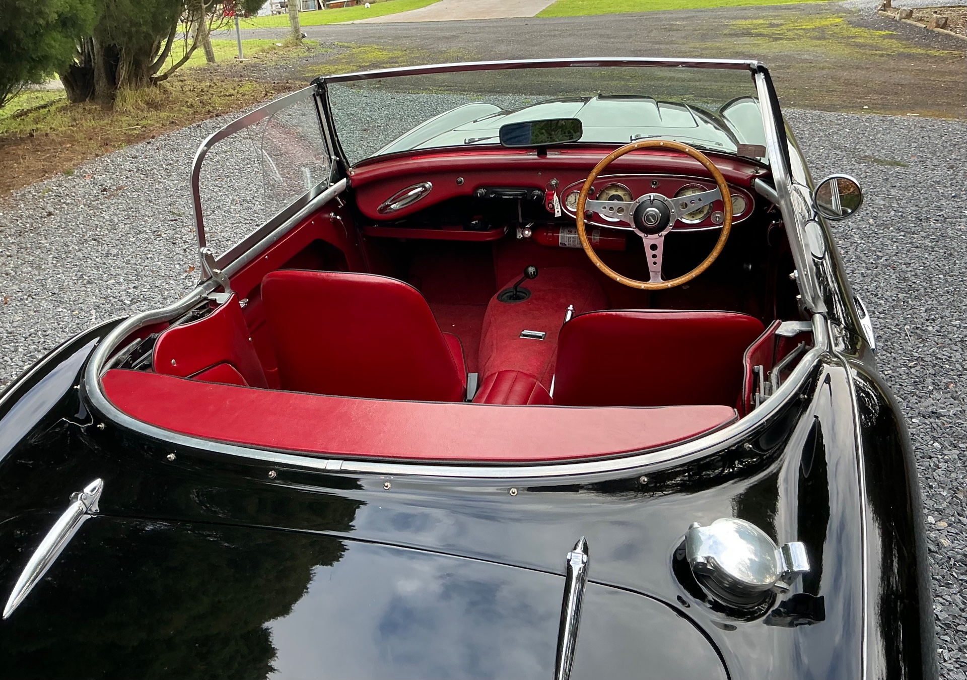 1957 AUSTIN HEALEY 4 SP MANUAL ROADSTER