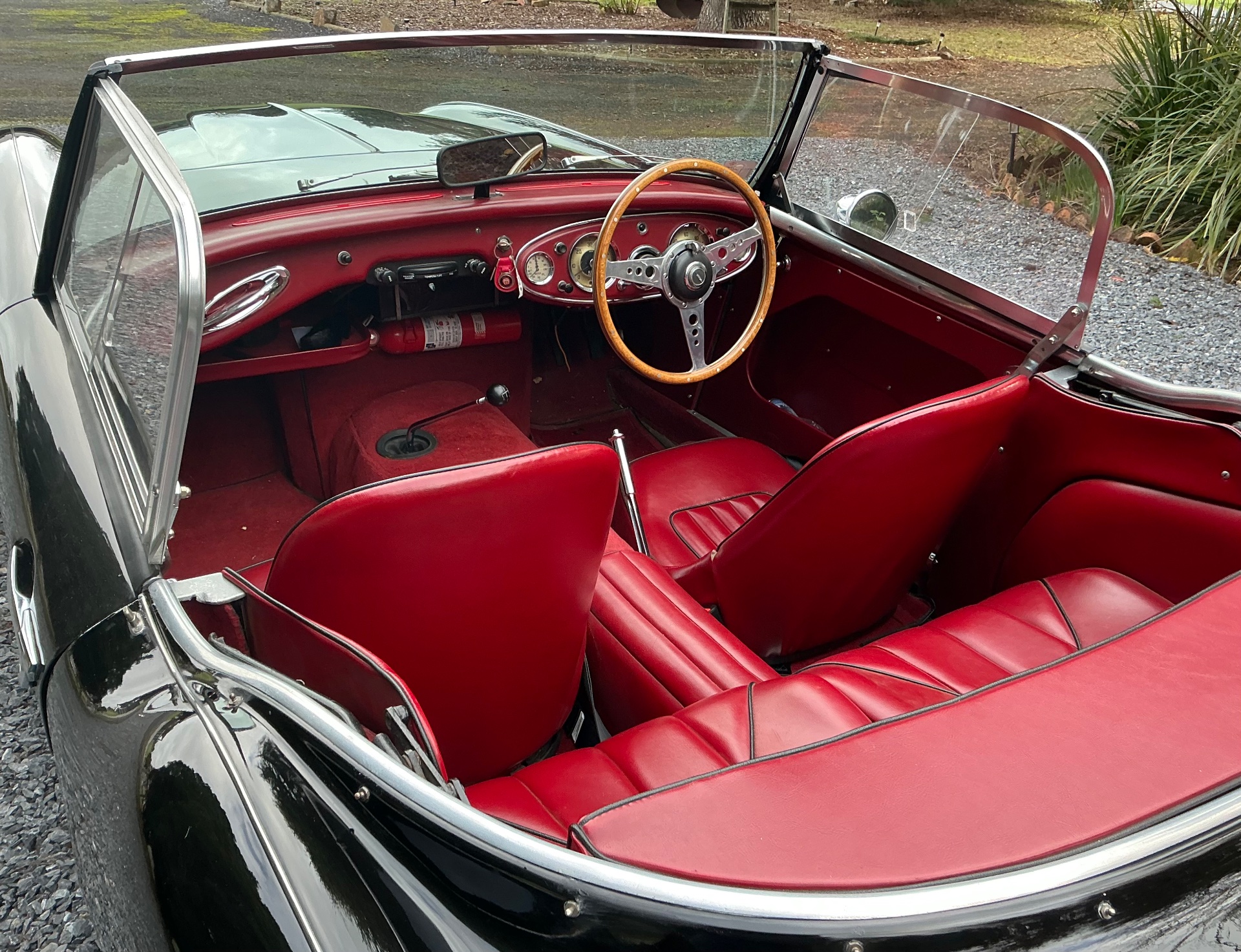 1957 AUSTIN HEALEY 4 SP MANUAL ROADSTER