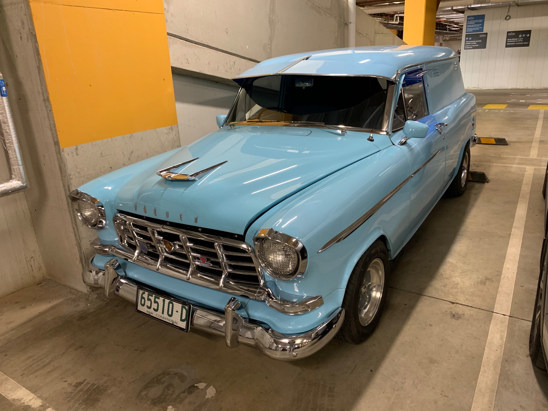 1959 HOLDEN FC WINDOWLESS 5 SP MANUAL PANEL VAN 