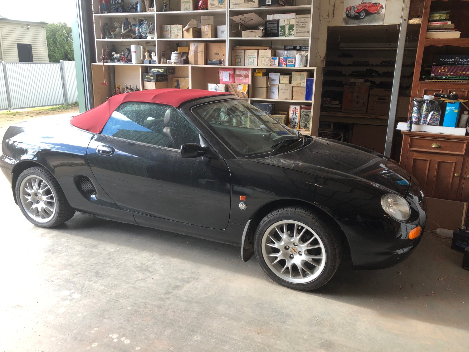1999 MG MGF 75th ANNIVERSARY 5 SP MANUAL 2D ROADSTER 