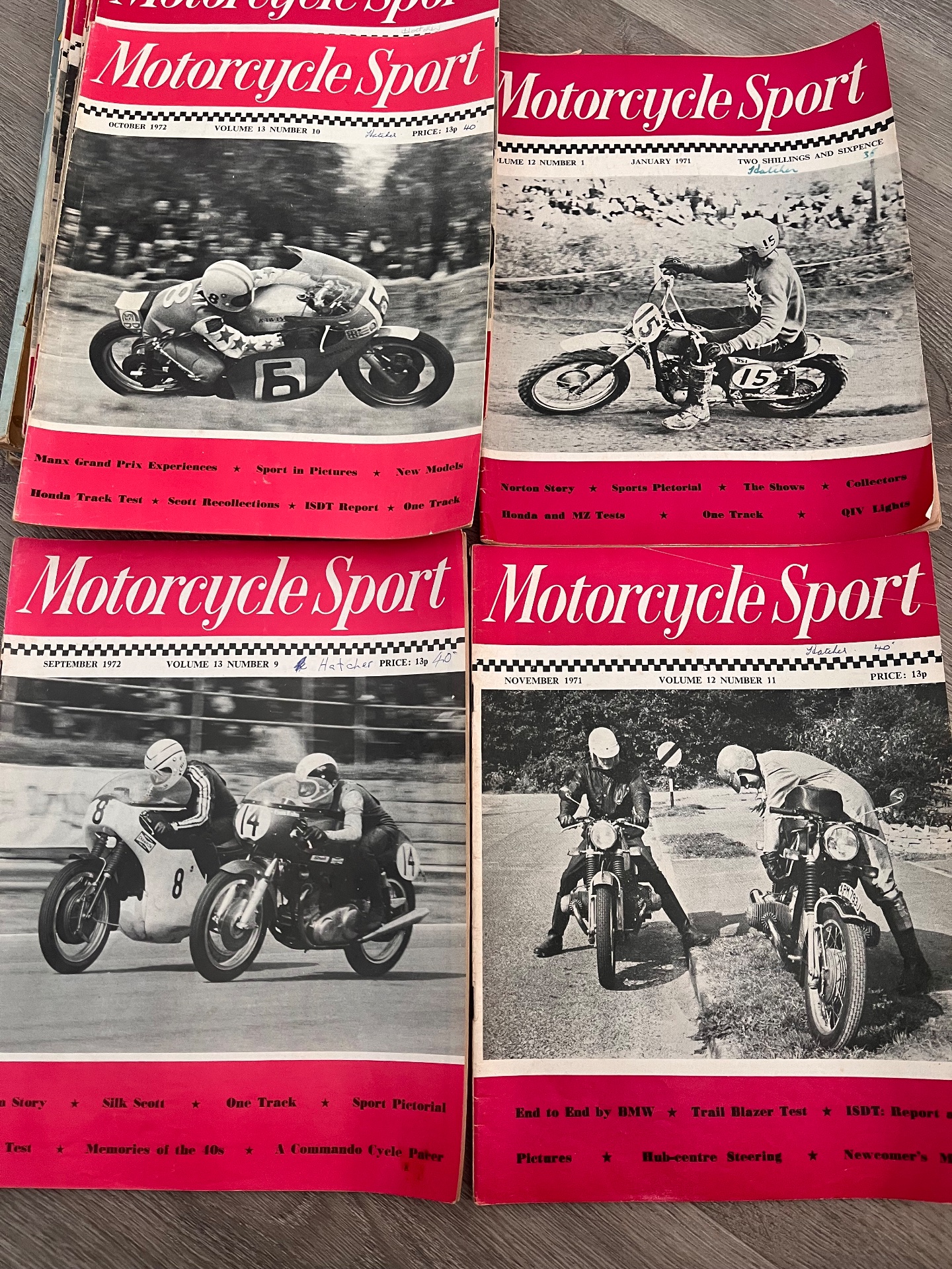 MOTORCYCLE SPORT MAGAZINE 