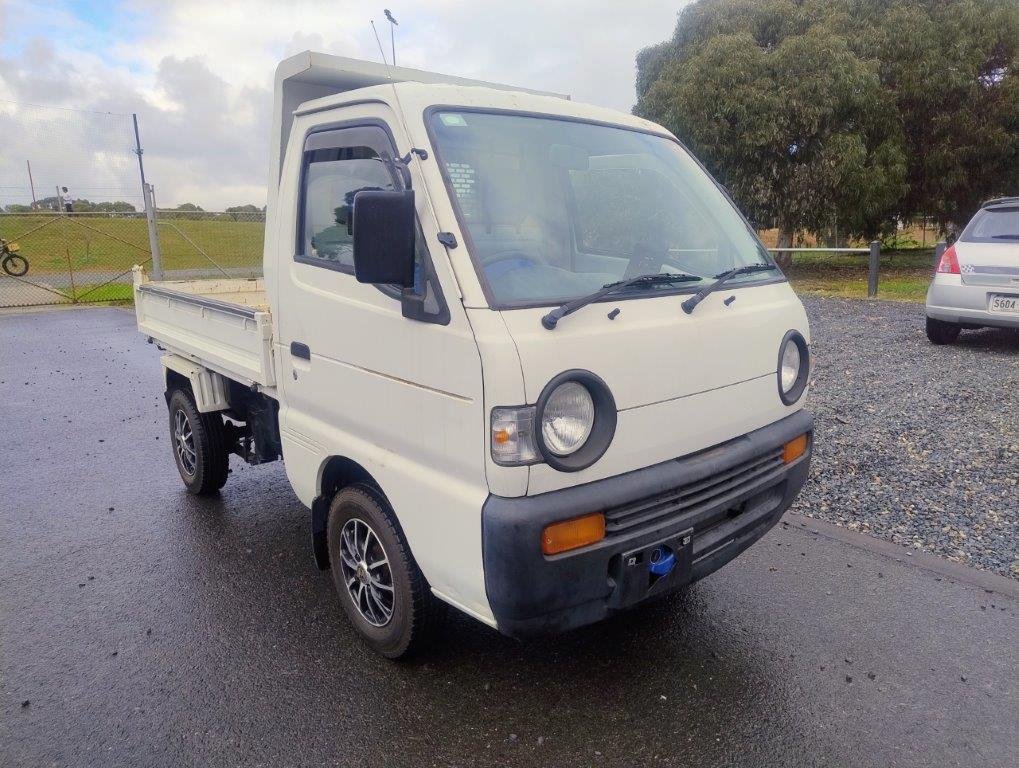 1997 SUZUKI CARRY 4WD 4 SP MANUAL MINI DUMP TIPPER 