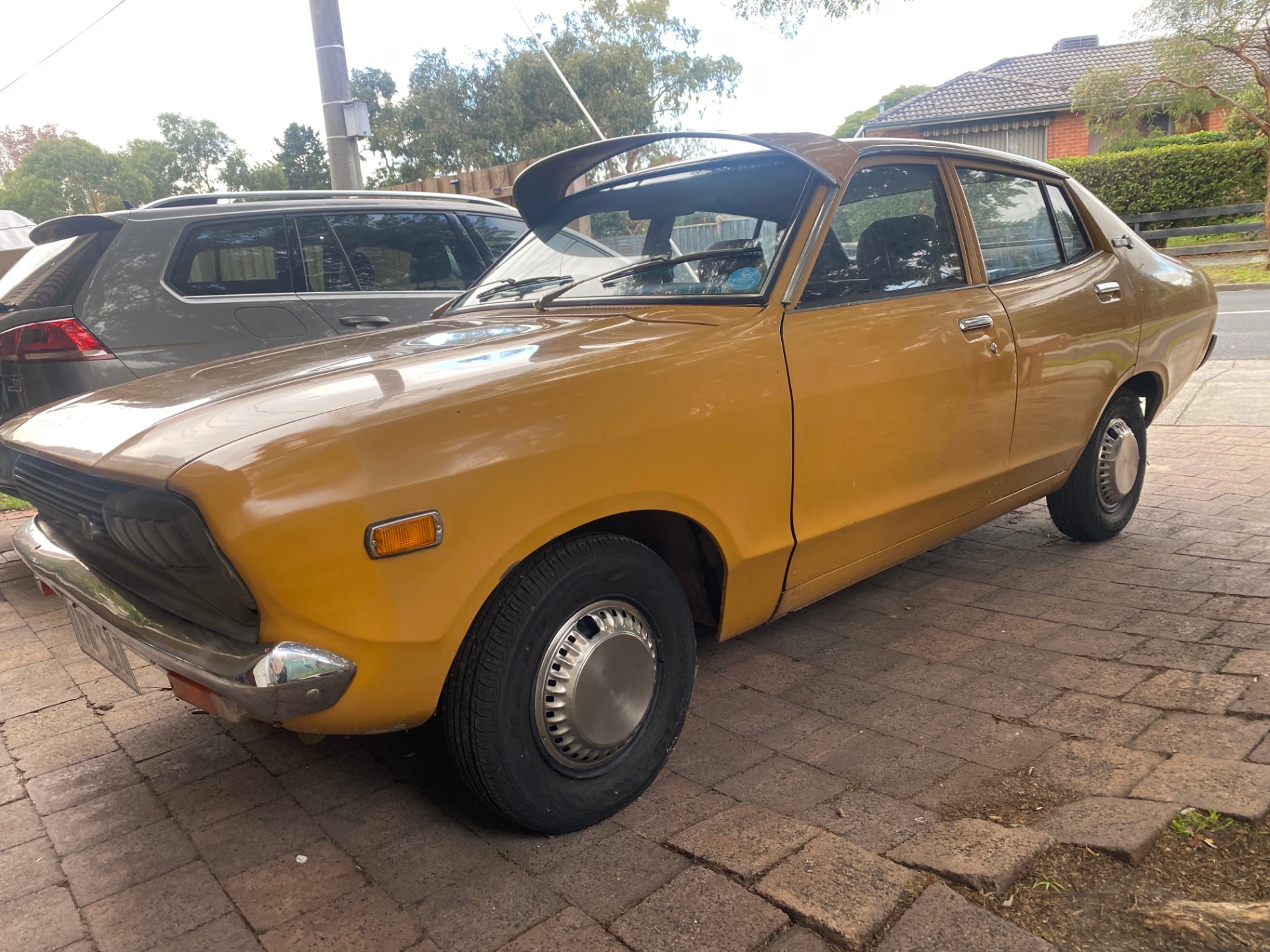 1974 DATSUN 120Y DELUXE 4 SP MANUAL 4D SEDAN