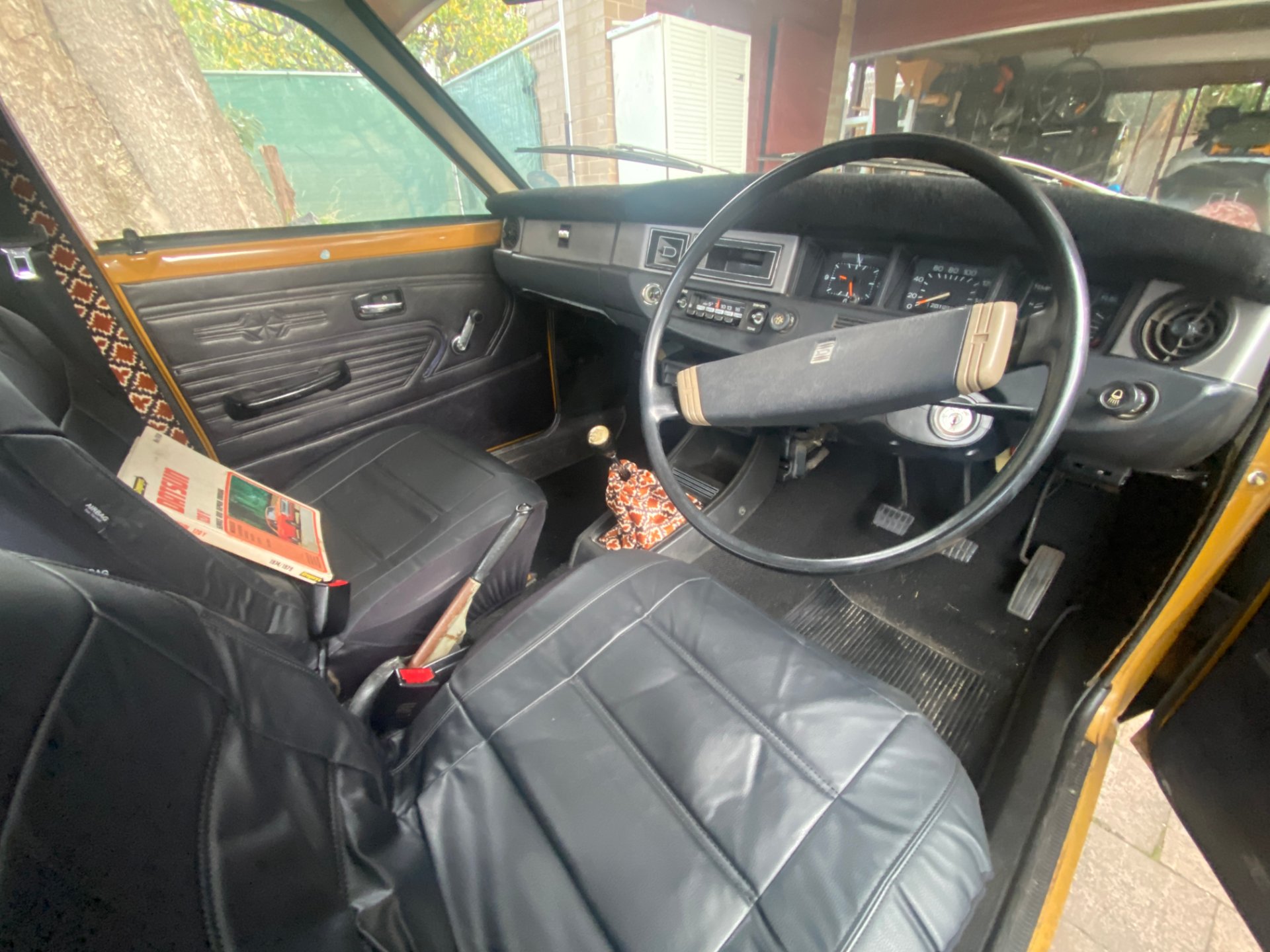 1974 DATSUN 120Y DELUXE 4 SP MANUAL 4D SEDAN