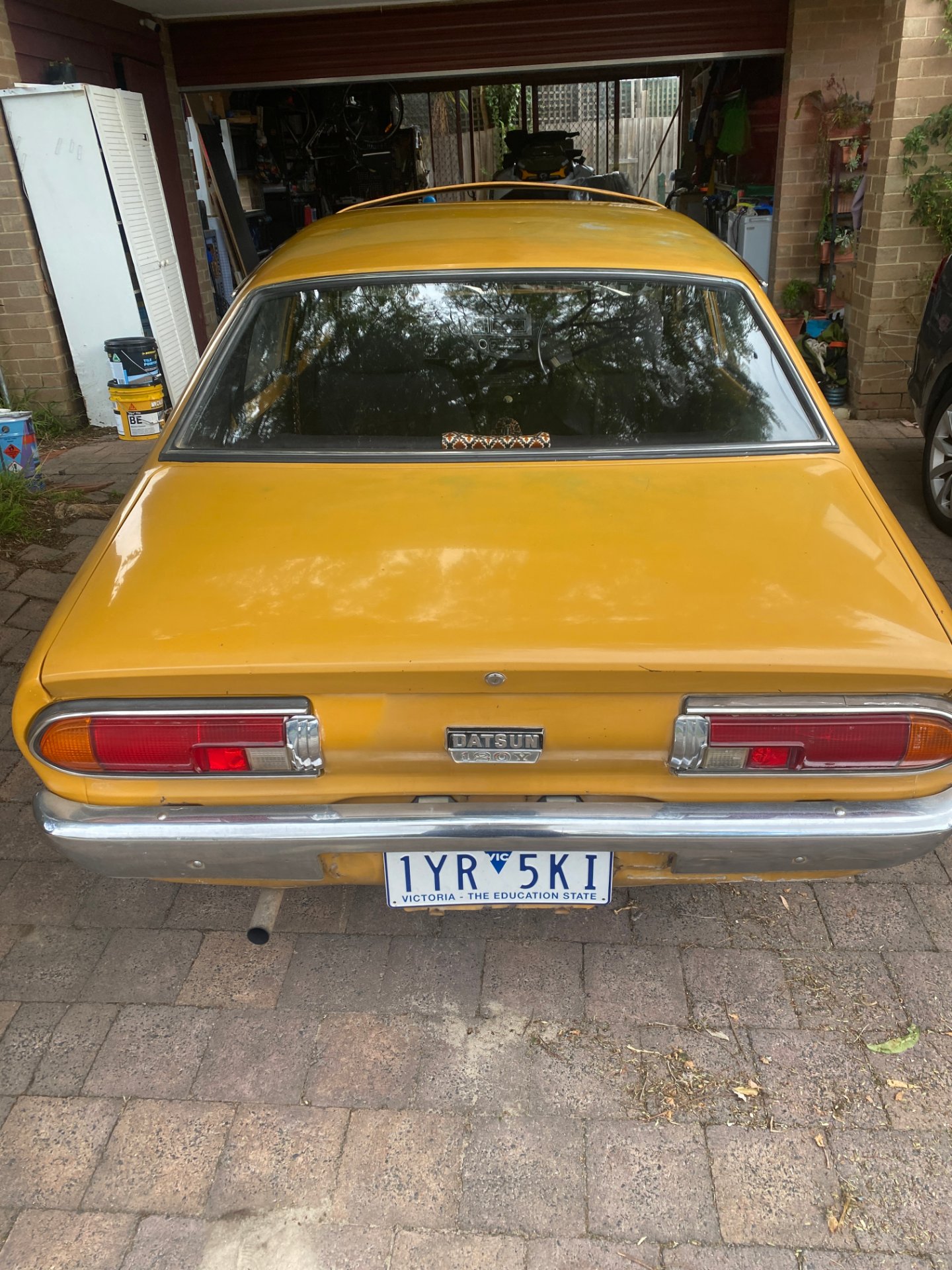 1974 DATSUN 120Y DELUXE 4 SP MANUAL 4D SEDAN