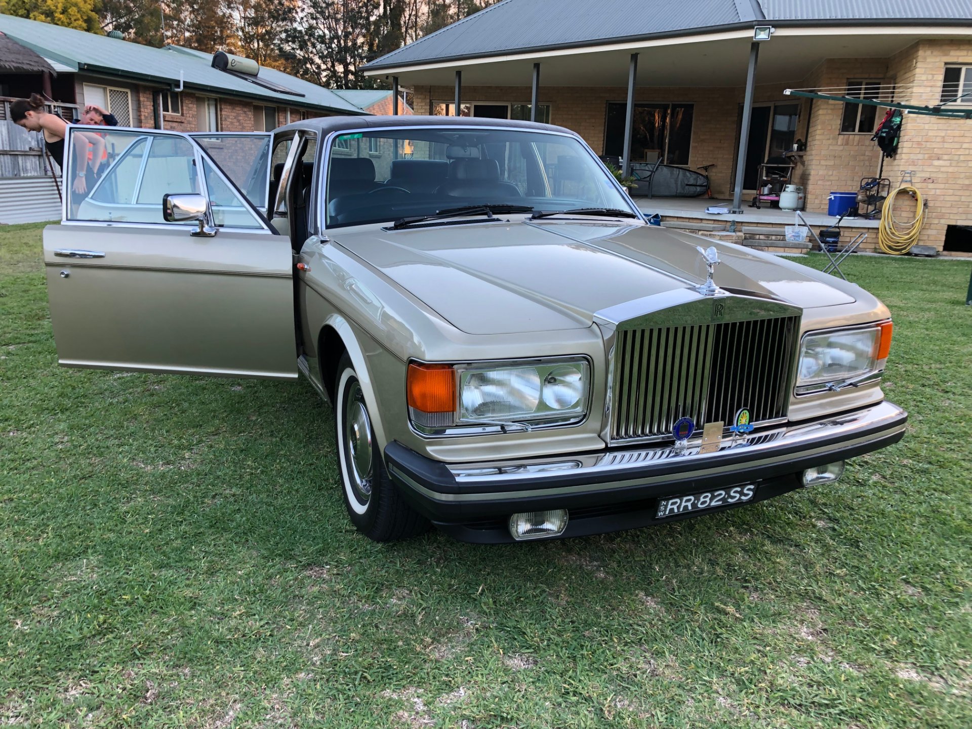 1982 ROLLS-ROYCE SILVER SPUR 3 SP AUTOMATIC 4D SEDAN