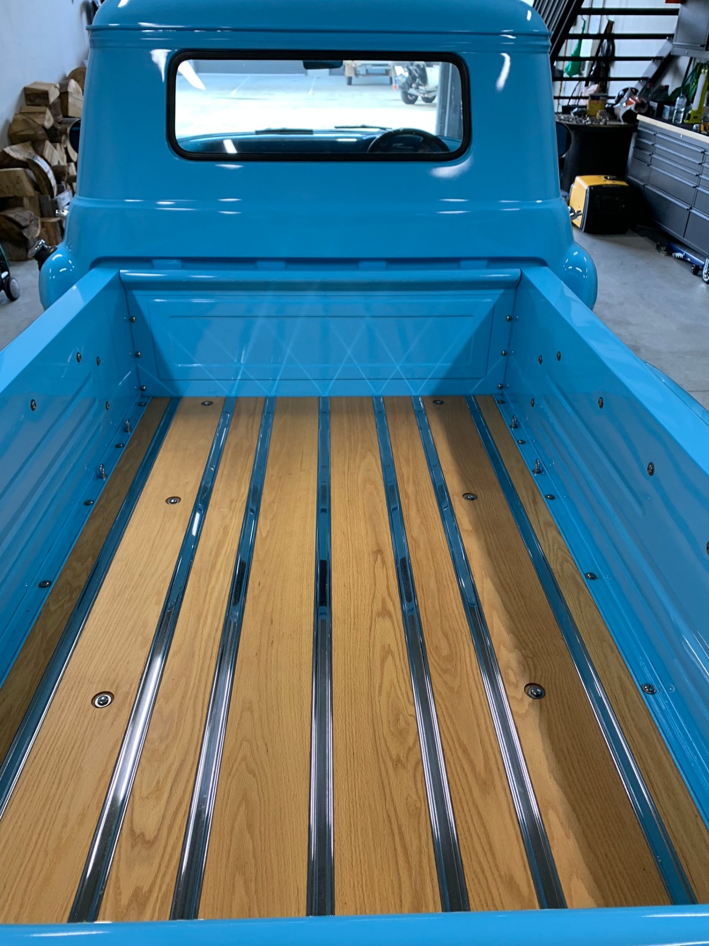 1957 CHEVROLET 3100 3 SP AUTO PICK UP