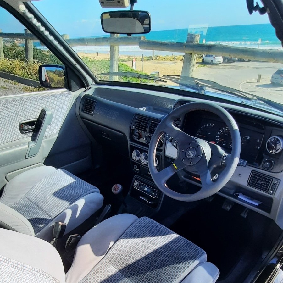 1987 FORD ESCORT XR3i 5 SP MANUAL HATCHBACK COUPE