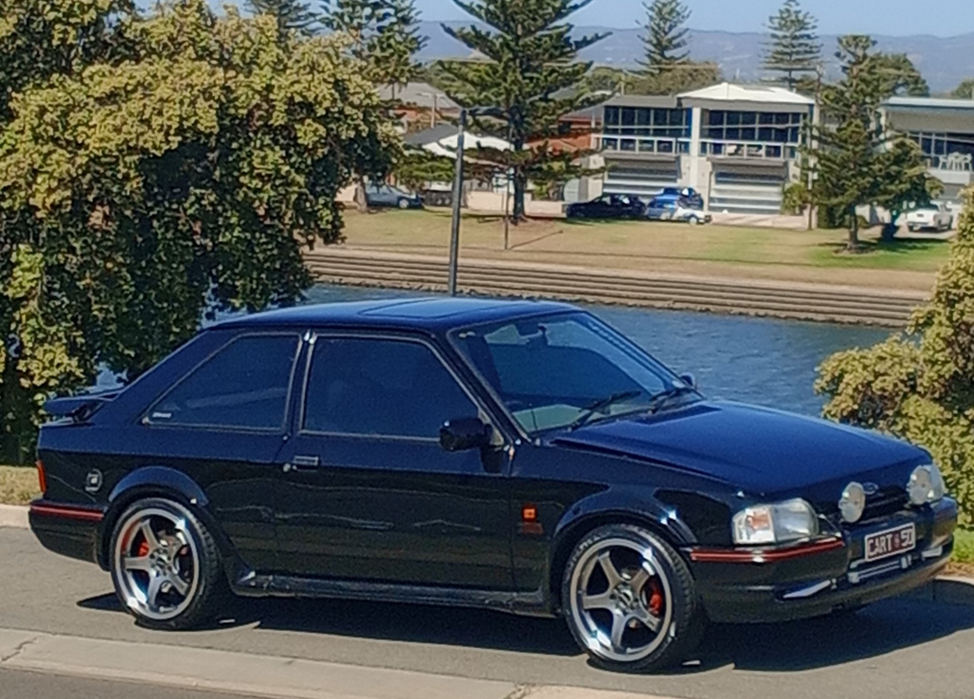 1987 FORD ESCORT XR3i 5 SP MANUAL HATCHBACK COUPE
