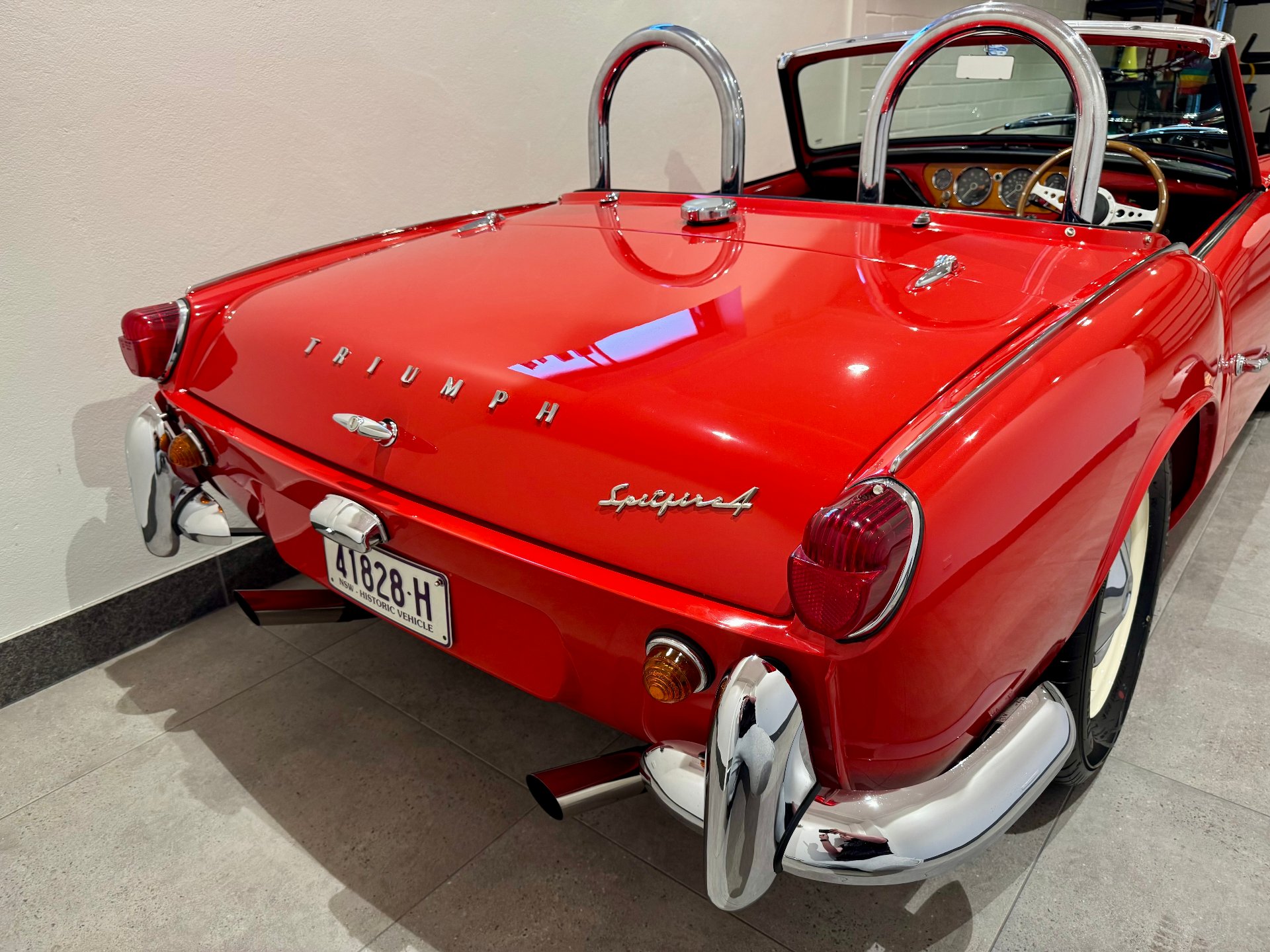 1962 TRIUMPH SPITFIRE MKI 5 SP MANUAL ROADSTER
