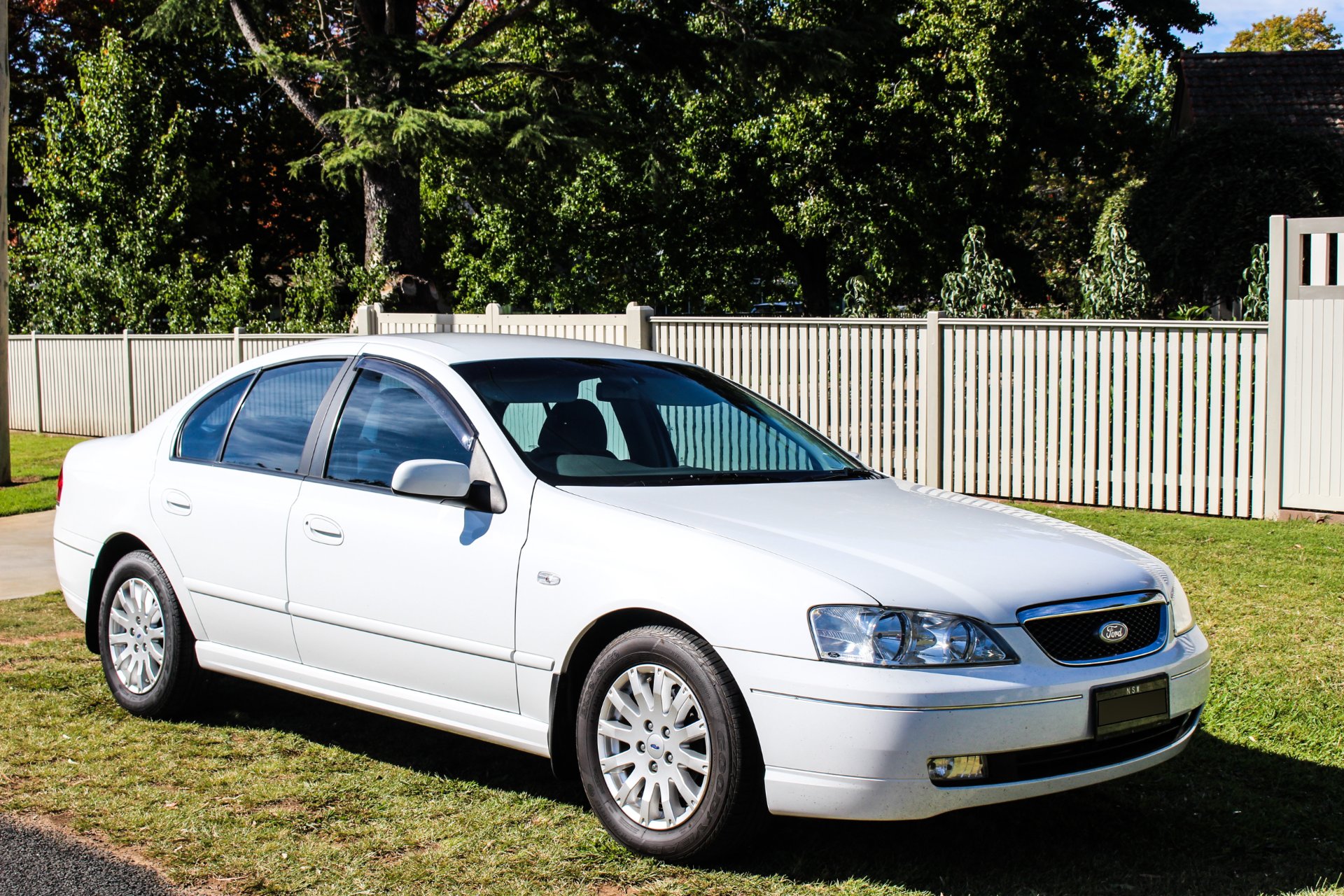 2004 FORD FAIRMONT BA GHIA 4 SP AUTO SEQ SPORTSHIFT 4D SEDAN