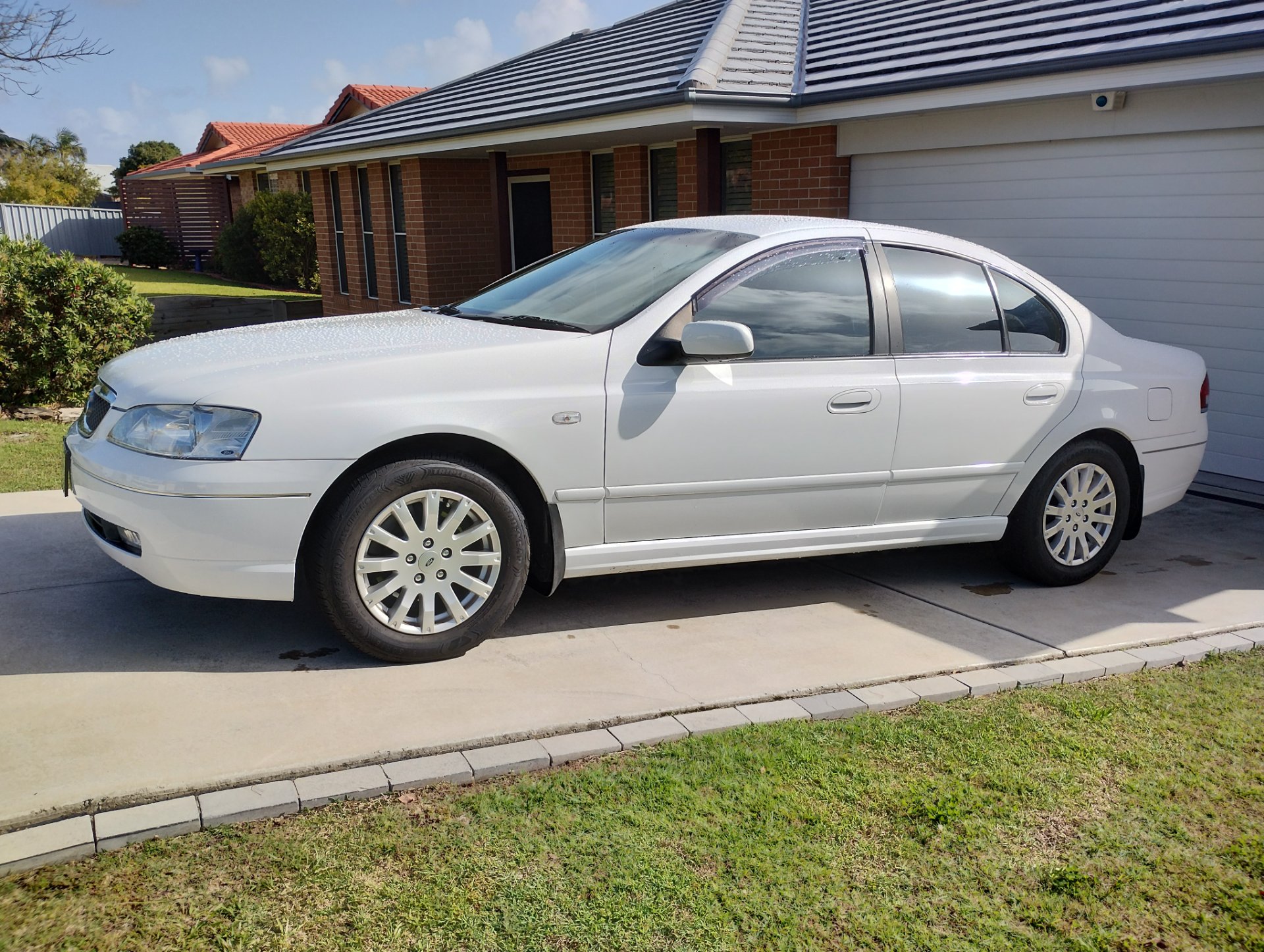 2004 FORD FAIRMONT BA GHIA 4 SP AUTO SEQ SPORTSHIFT 4D SEDAN