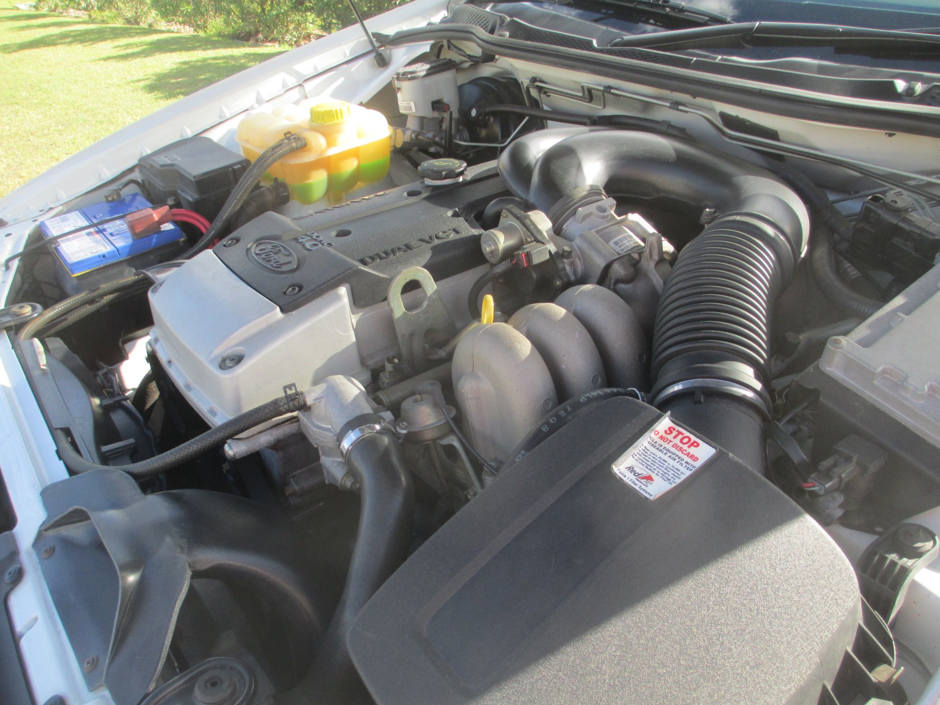 2004 FORD FAIRMONT BA GHIA 4 SP AUTO SEQ SPORTSHIFT 4D SEDAN