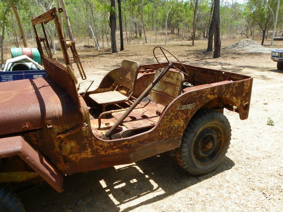 1941 WILLYS MB SLAT GRILL JEEP PROJECT 