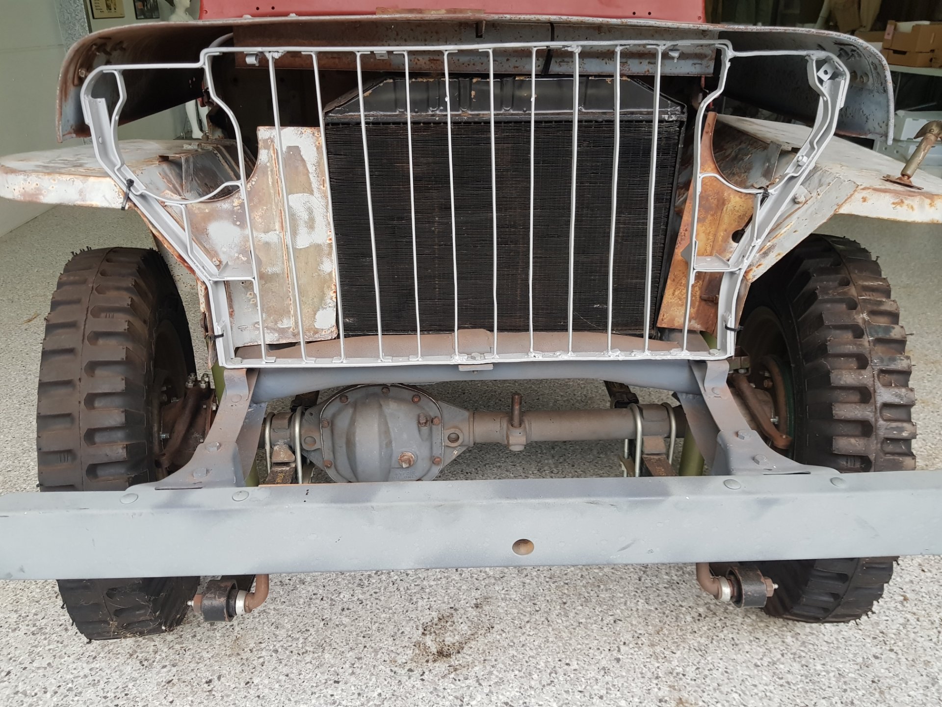 1941 WILLYS MB SLAT GRILL JEEP PROJECT 