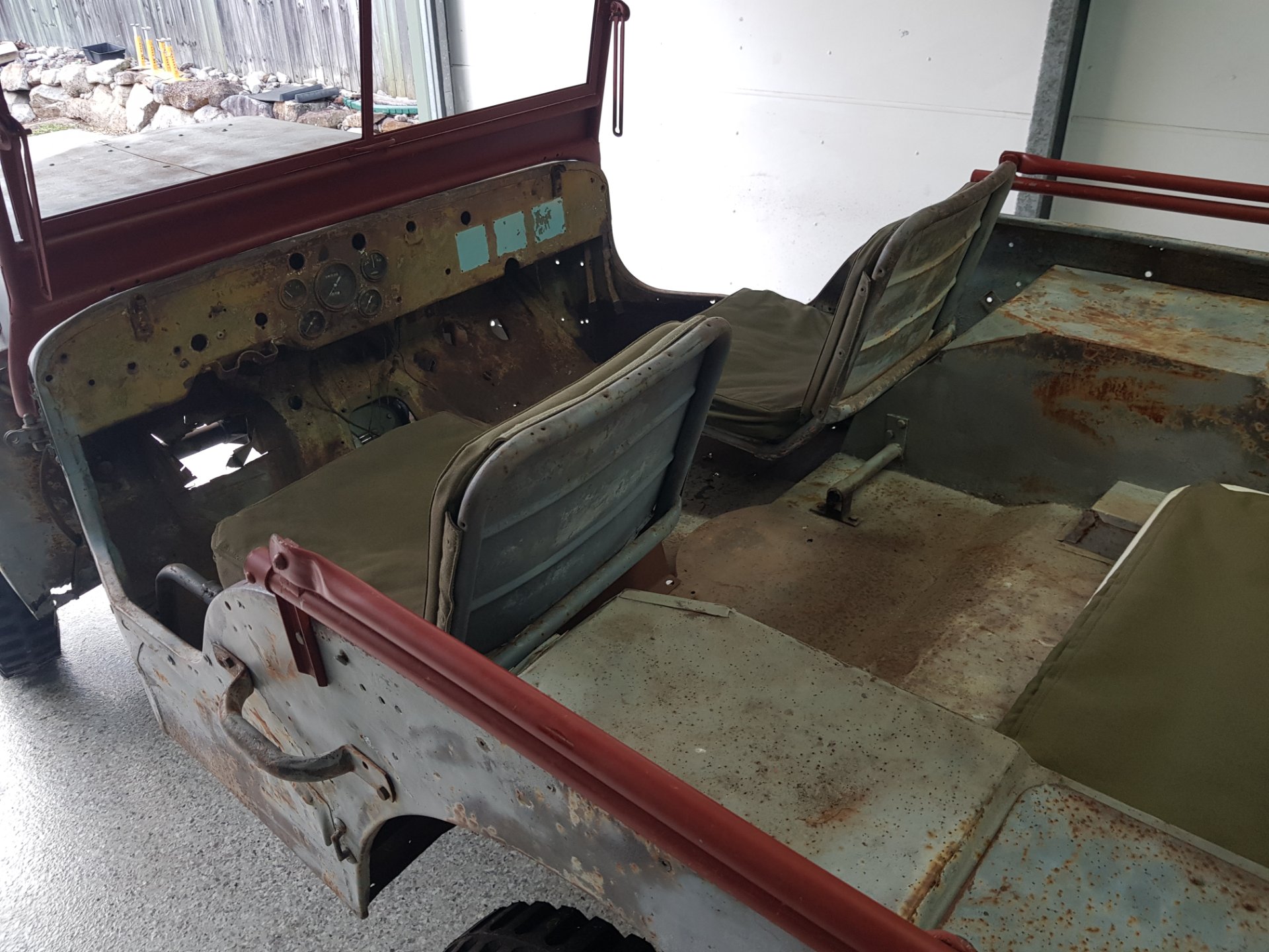 1941 WILLYS MB SLAT GRILL JEEP PROJECT