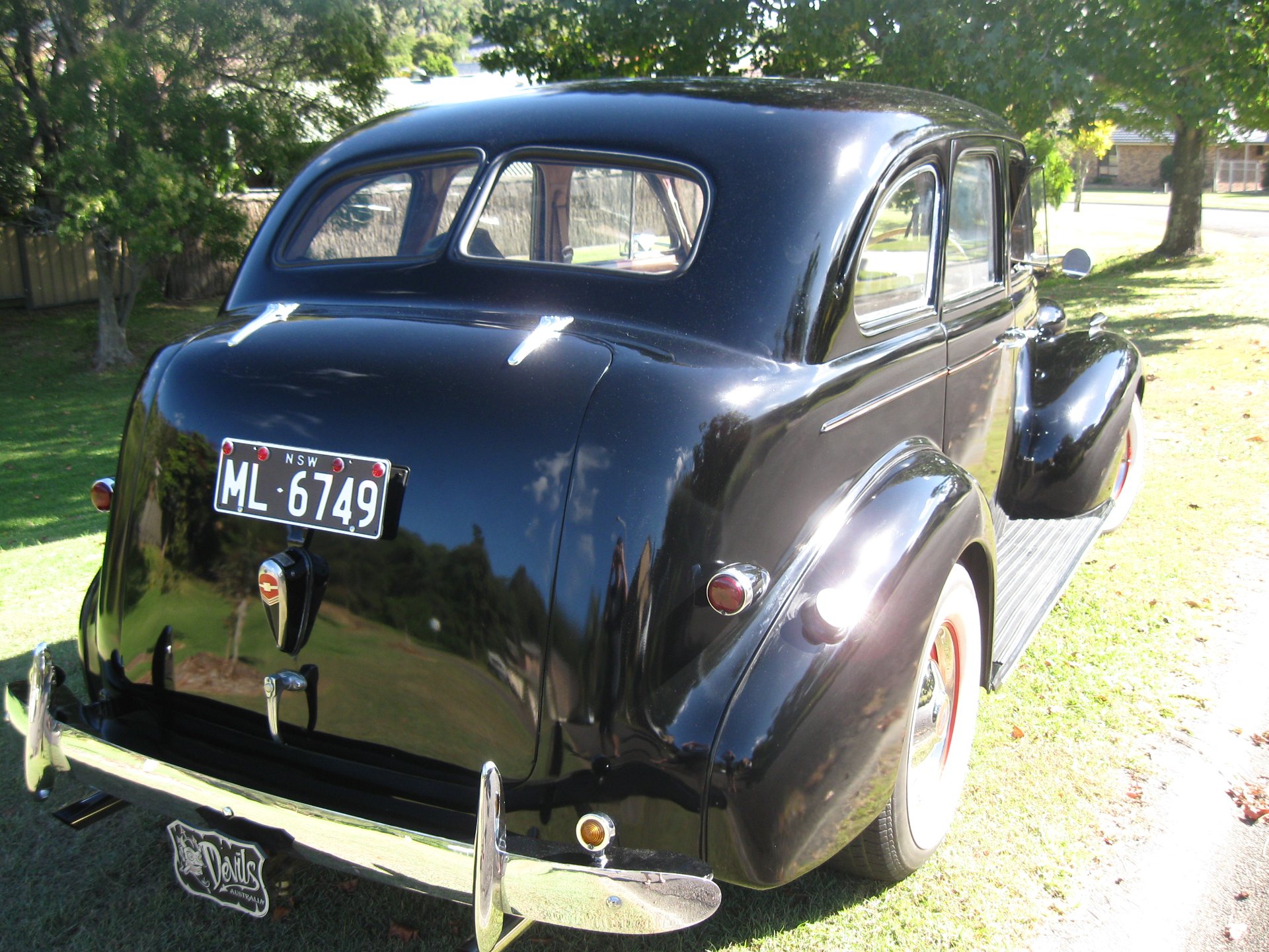 1939 CHEVROLET MASTER DELUXE MANUAL 4D SEDAN