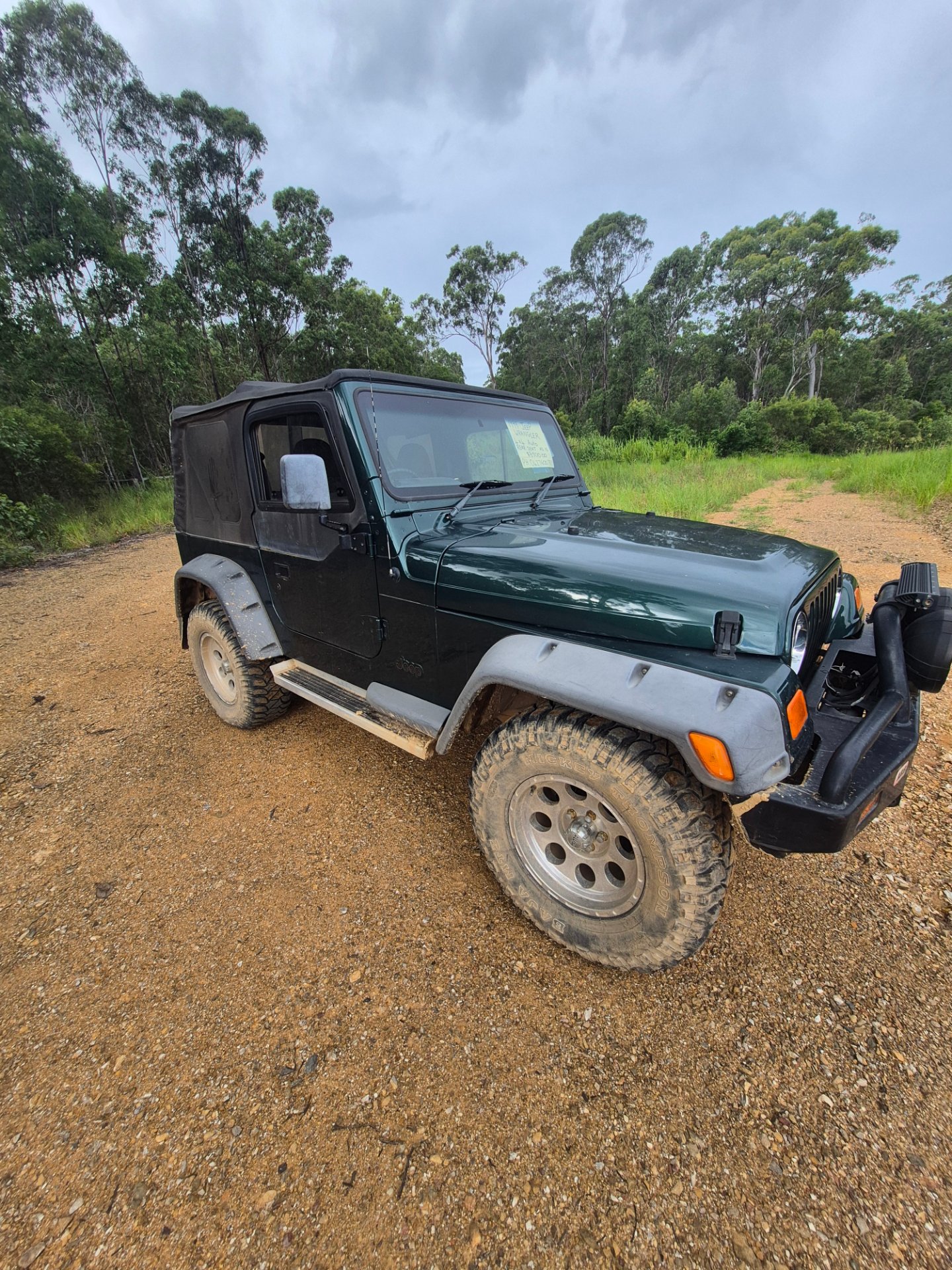 2000 JEEP WRANGLER TJ SPORT (4x4) 3 SP AUTOMATIC 4X4 2D SOFTTOP