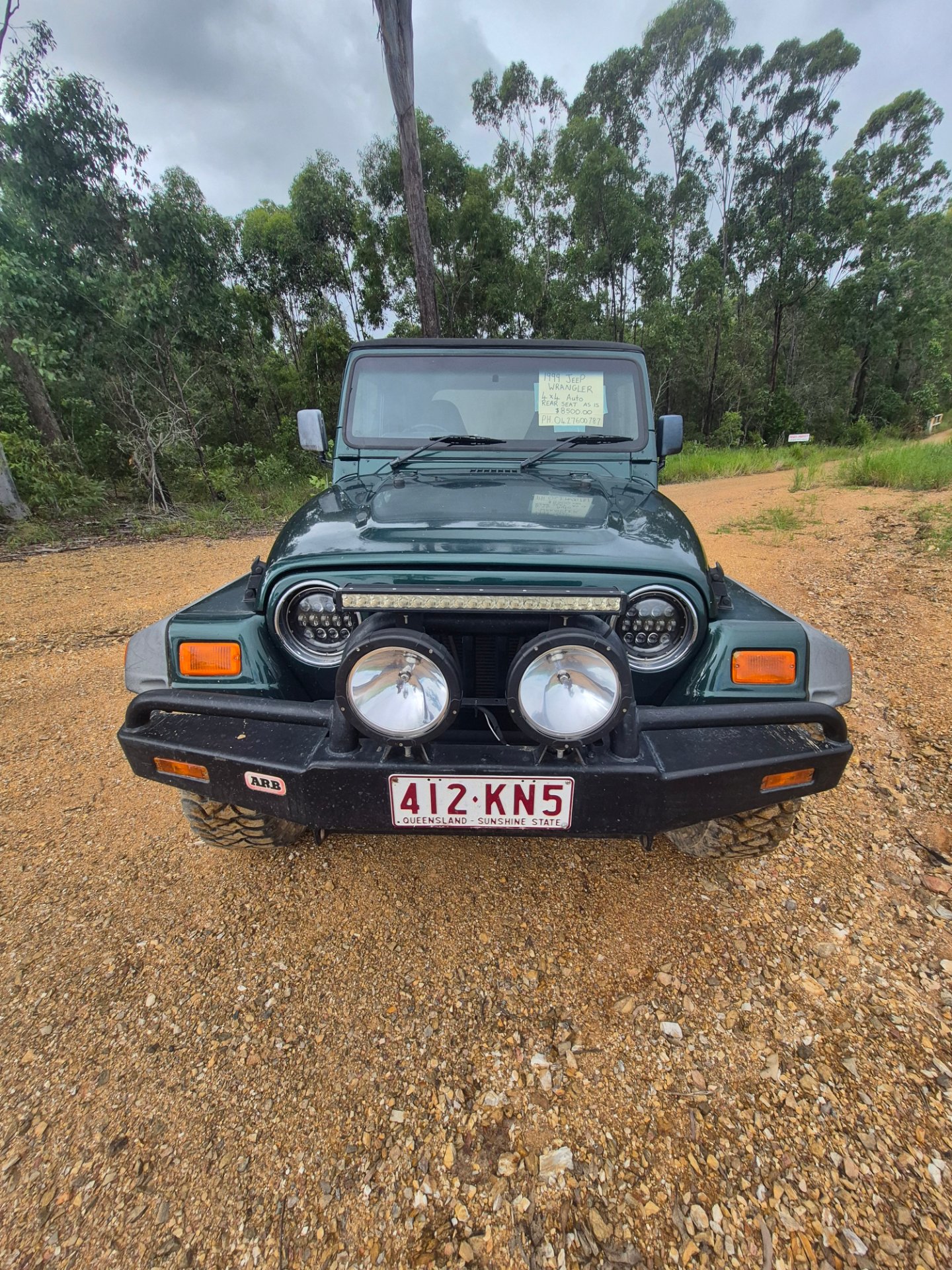 2000 JEEP WRANGLER TJ SPORT (4x4) 3 SP AUTOMATIC 4X4 2D SOFTTOP