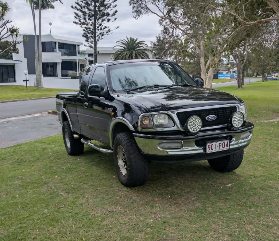 1997 FORD F150 XLT 4X4 4 SP AUTOMATIC EXTRA CAB UTILITY