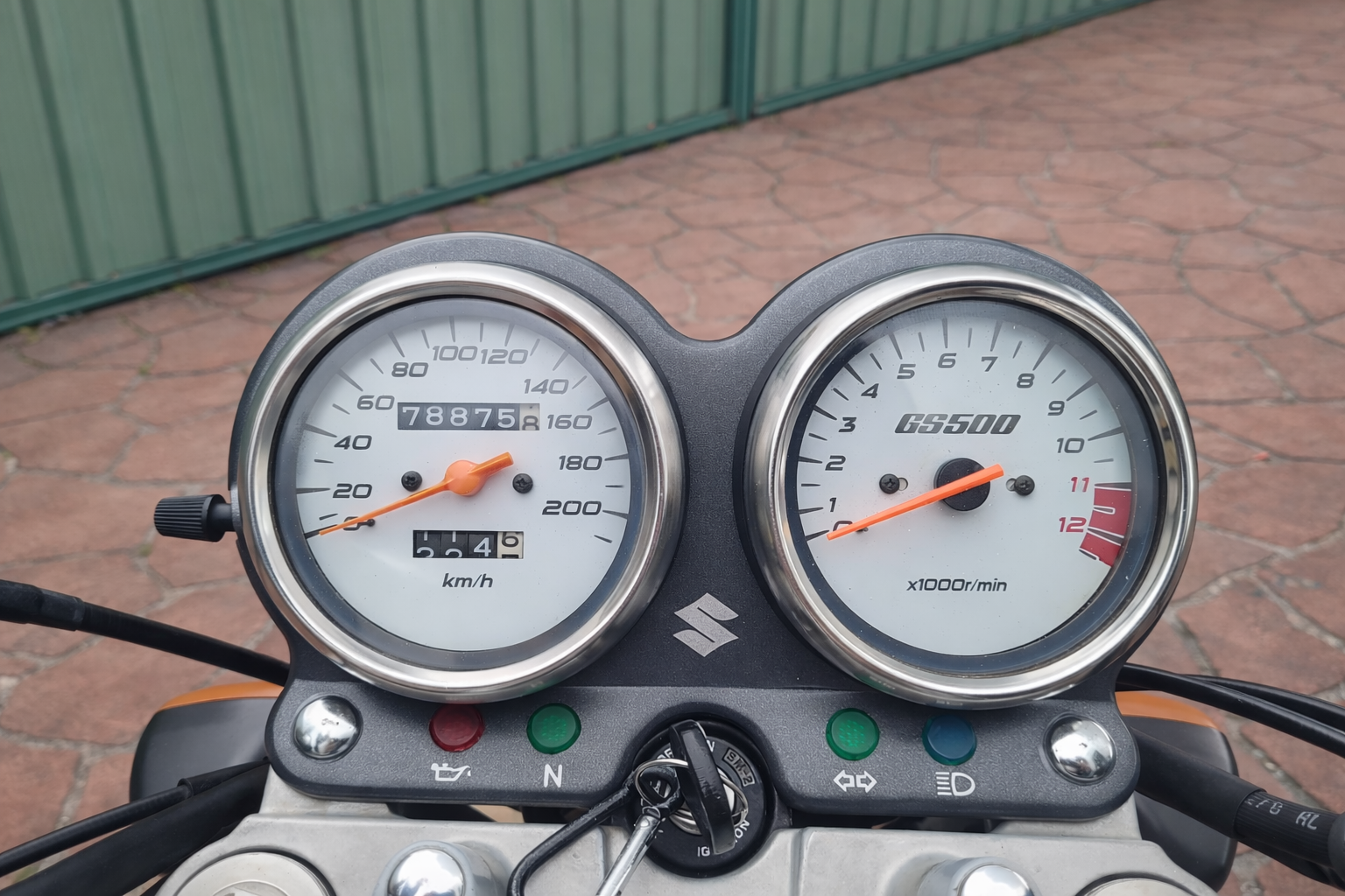 2008 SUZUKI GS500 ROAD