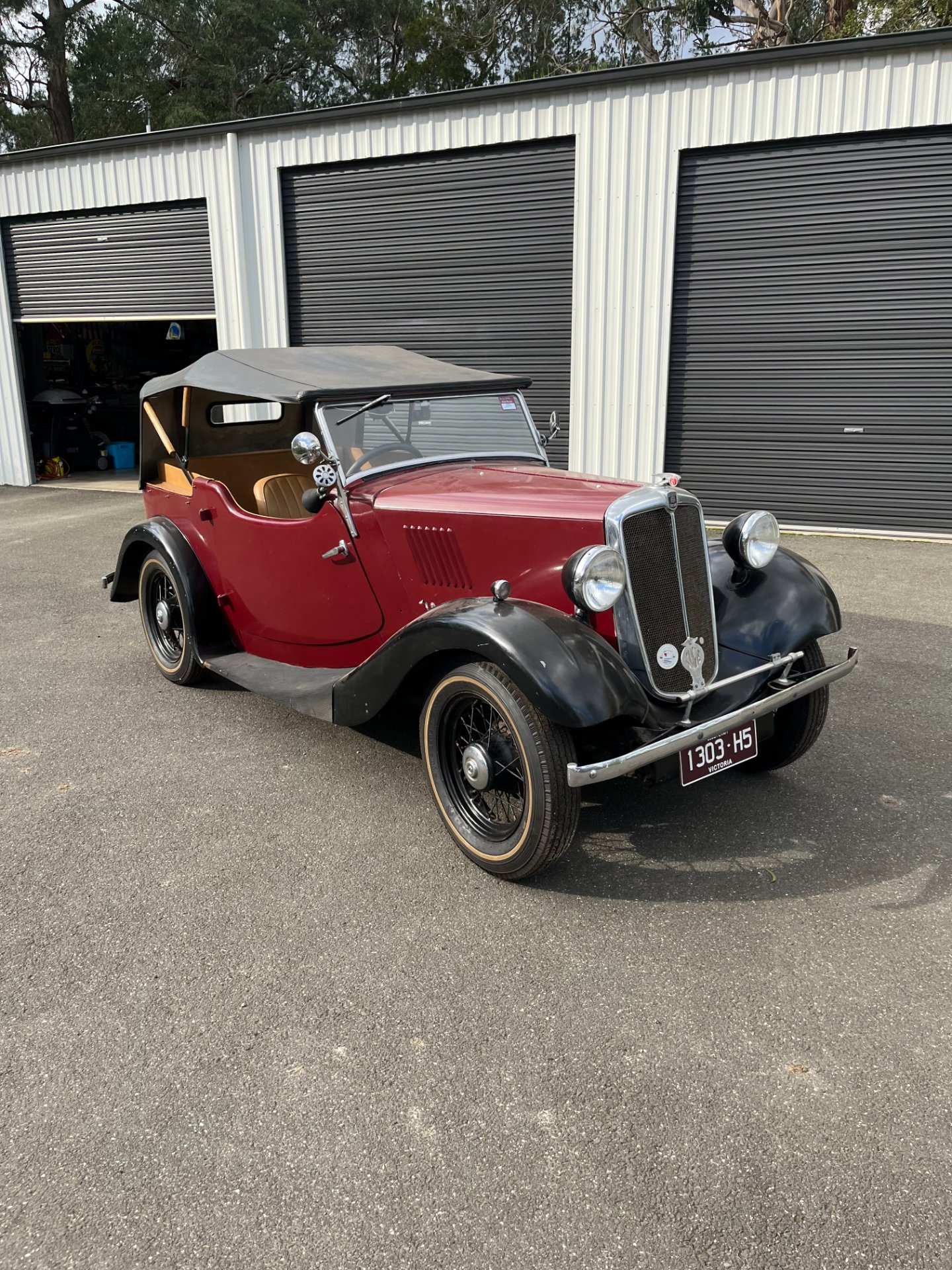 1936 MORRIS 8 MANUAL TOURER 