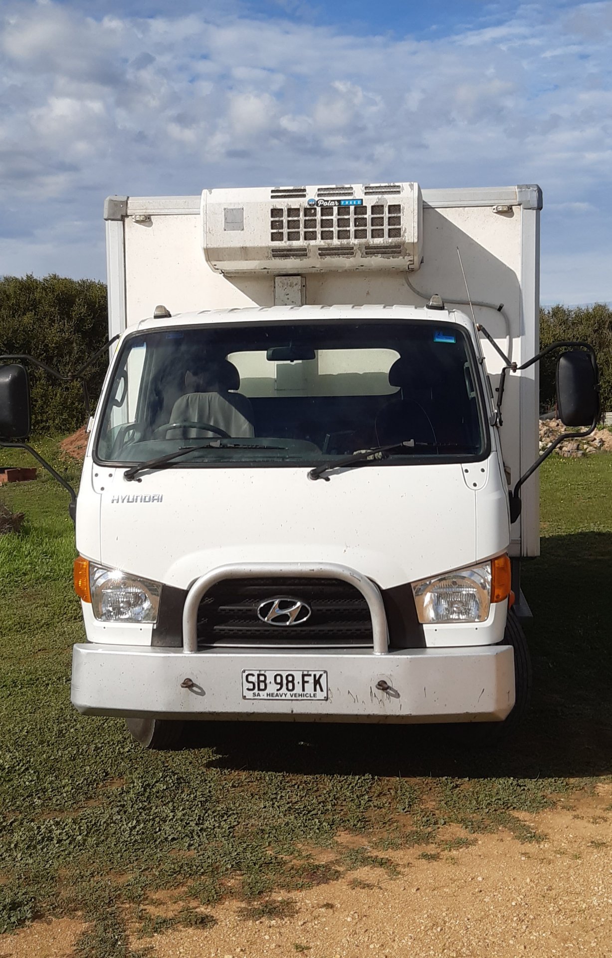 2010 HYUNDAI HD75 HD MWB 6 SP MANUAL REFRIDGETED TRUCK 