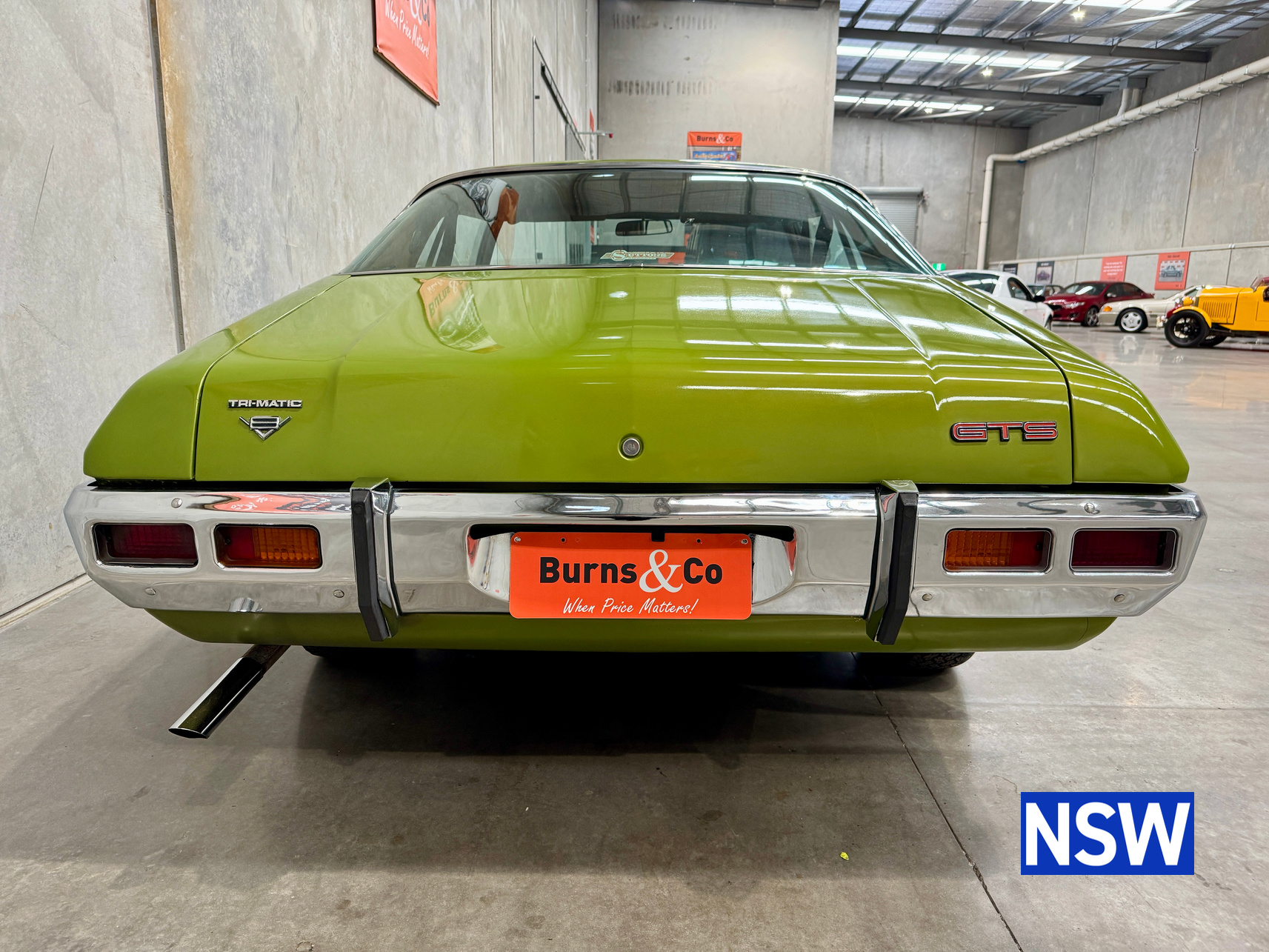 1972 HOLDEN HQ GTS MONARO 308 5.0 L V8 AUTO COUPE