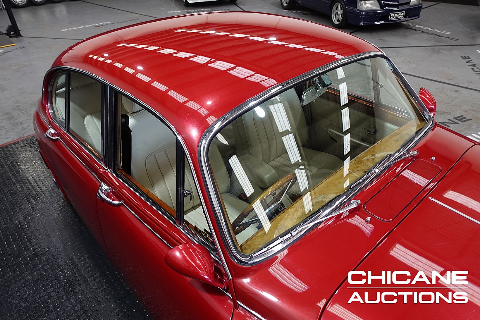 1965 JAGUAR MKII 3.8 5 SP MANUAL 4D SEDAN