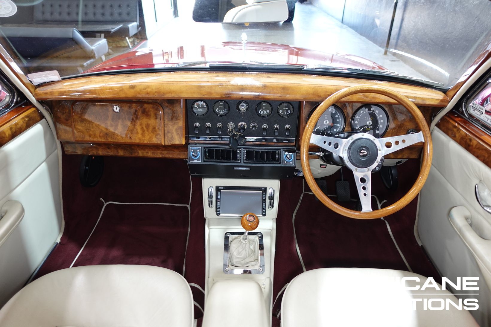 1965 JAGUAR MKII 3.8 5 SP MANUAL 4D SEDAN