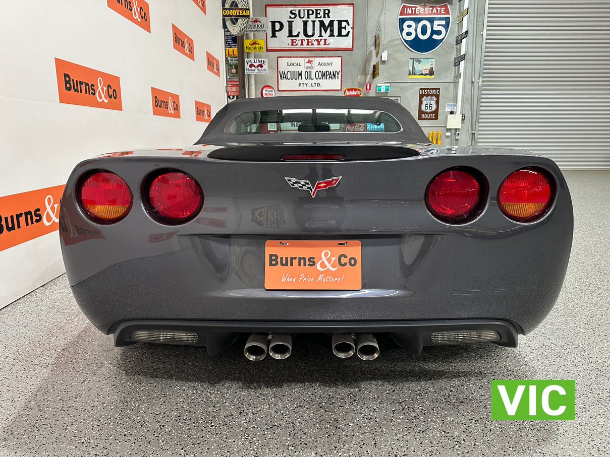 2010 CHEVROLET CORVETTE C6 6.2L LS3 V8 MANUAL CONVERTIBLE