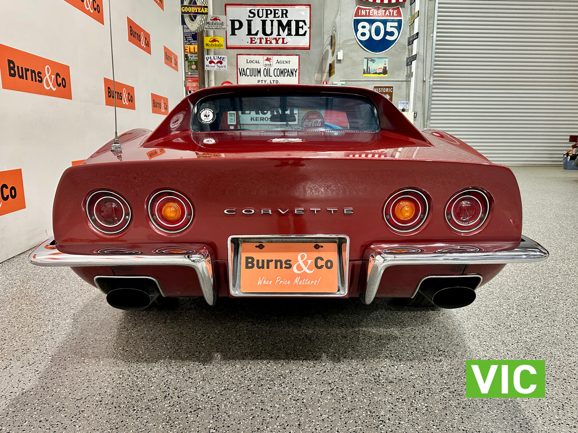 1971 CHEVROLET CORVETTE C3 STINGRAY 350 V8 AUTO T/TOP