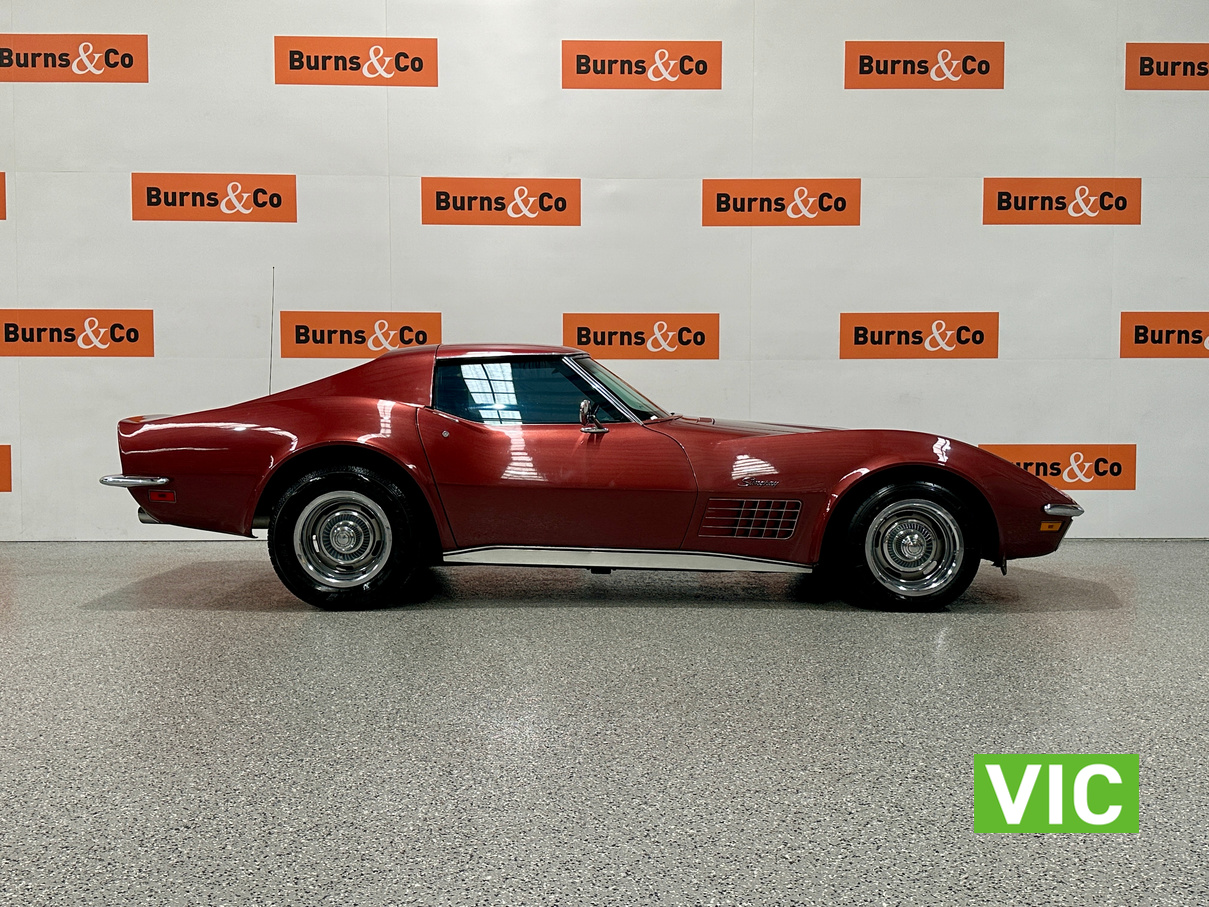 1971 CHEVROLET CORVETTE C3 STINGRAY 350 V8 AUTO T/TOP