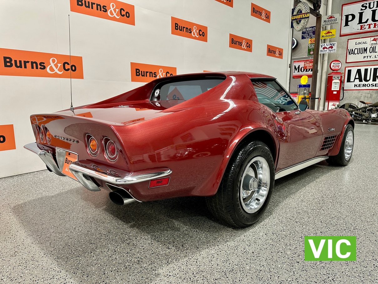 1971 CHEVROLET CORVETTE C3 STINGRAY 350 V8 AUTO T/TOP